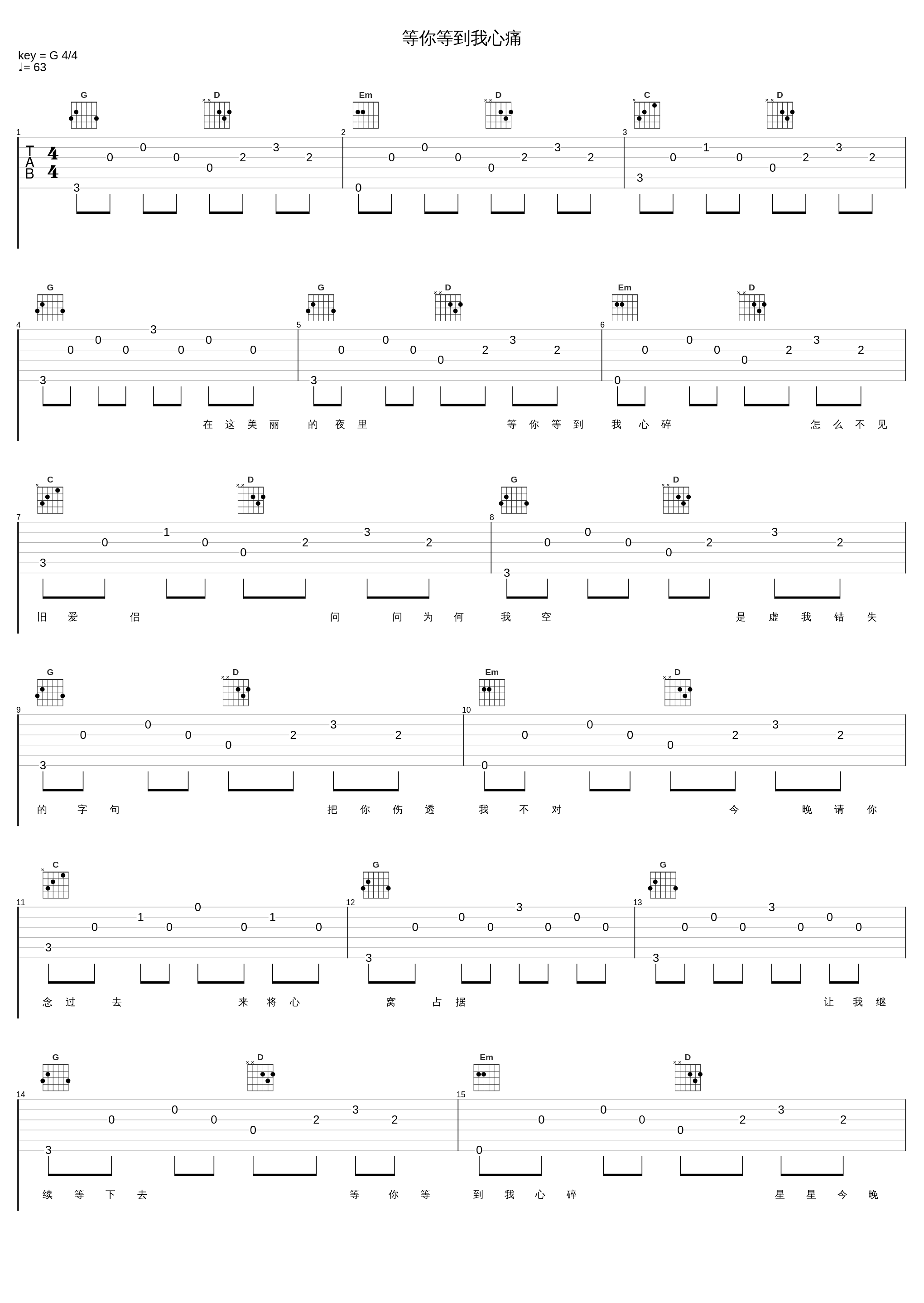 等你等到我心痛_张学友_1