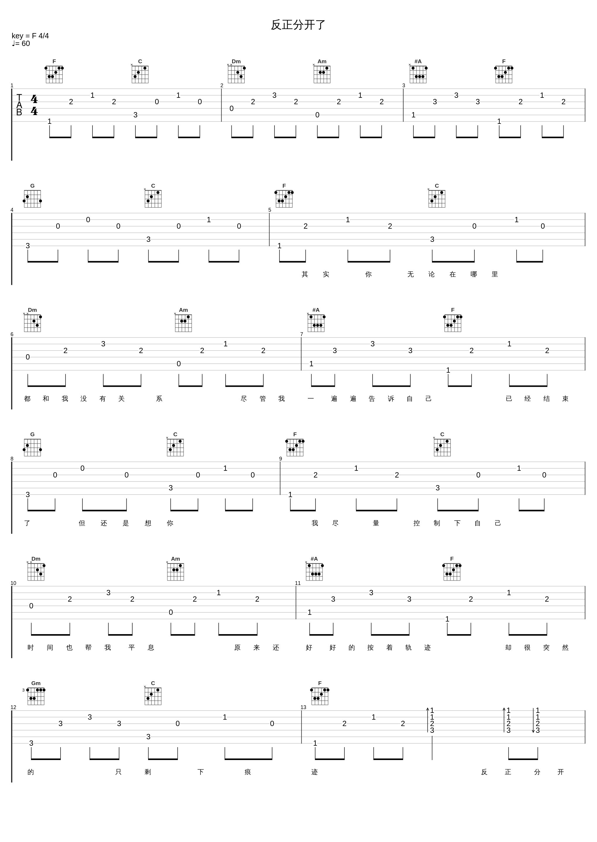 反正分开了_夏天Alex_1