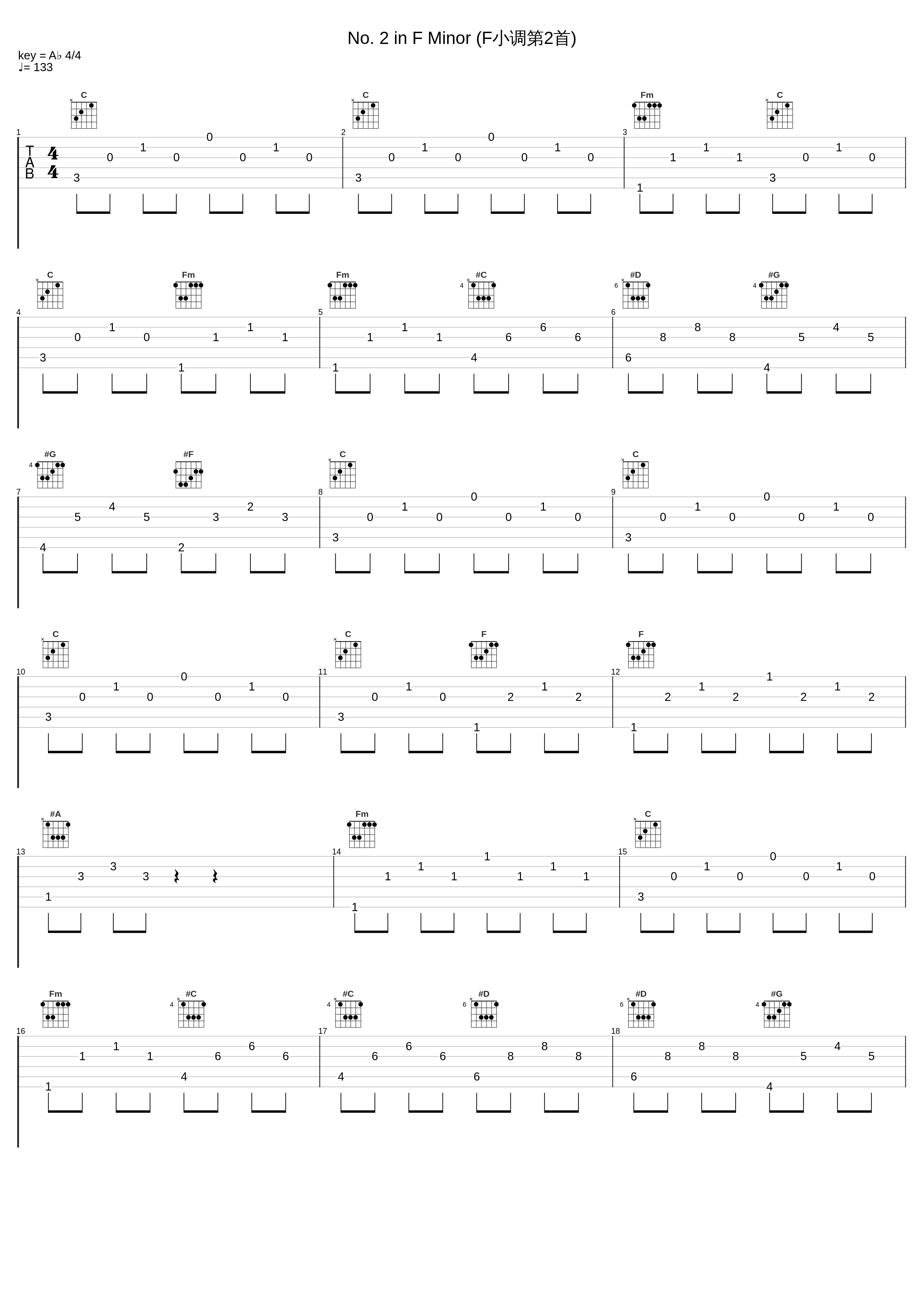 No. 2 in F Minor (F小调第2首)_Pavel Egorov_1