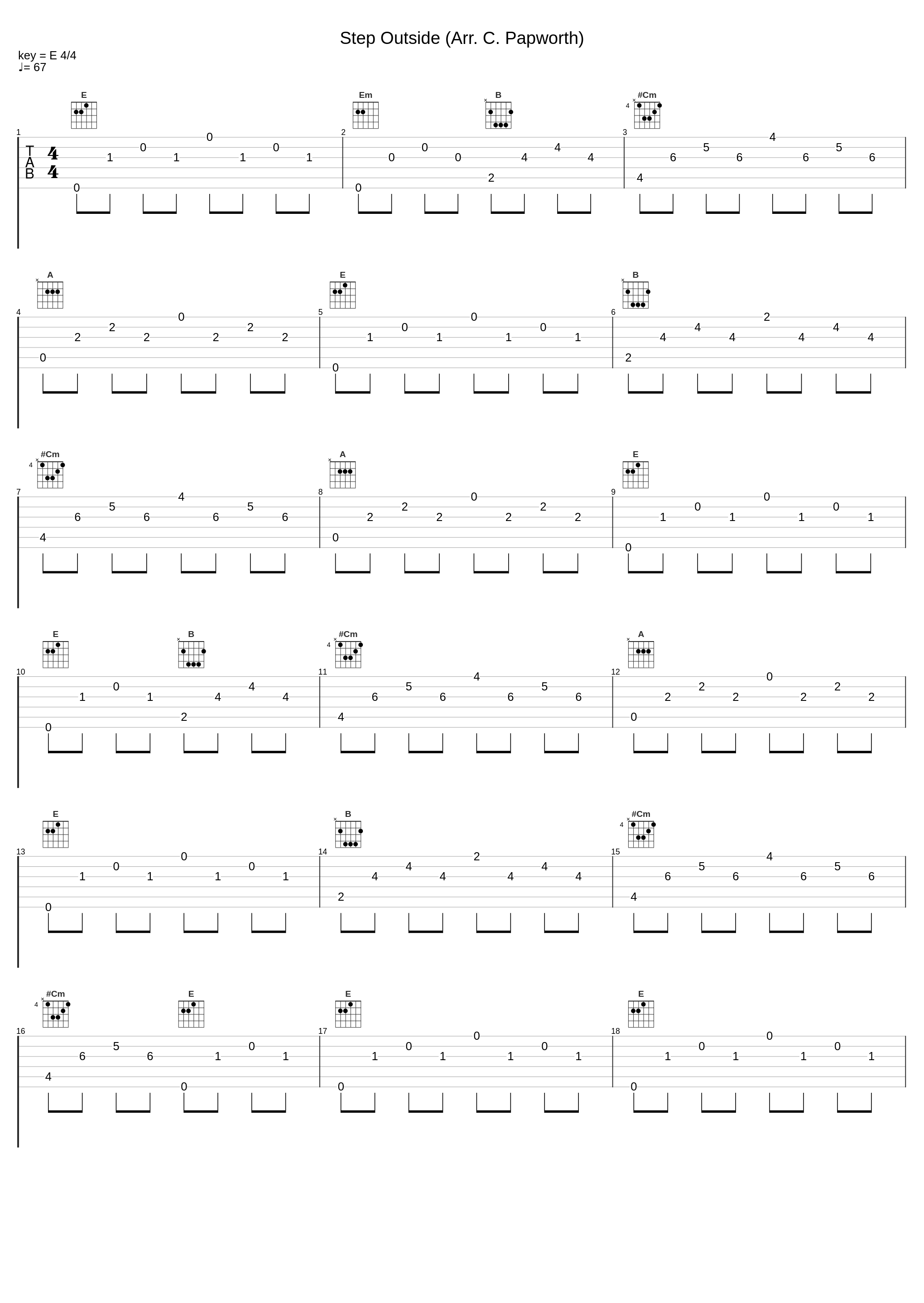 Step Outside (Arr. C. Papworth)_Rachel Sonderegger,BYU Noteworthy_1