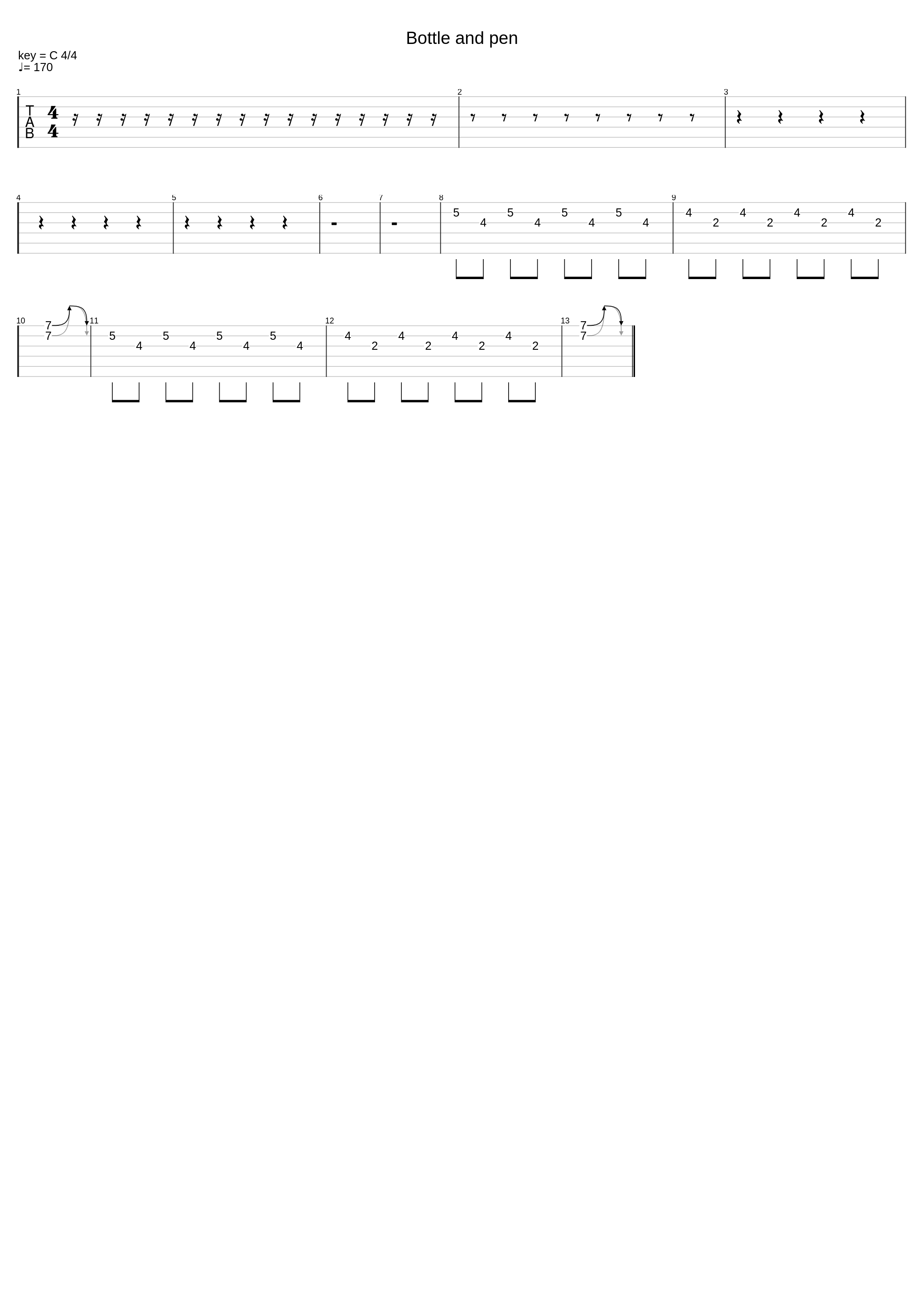 Bottle and pen_Alex Serg_1