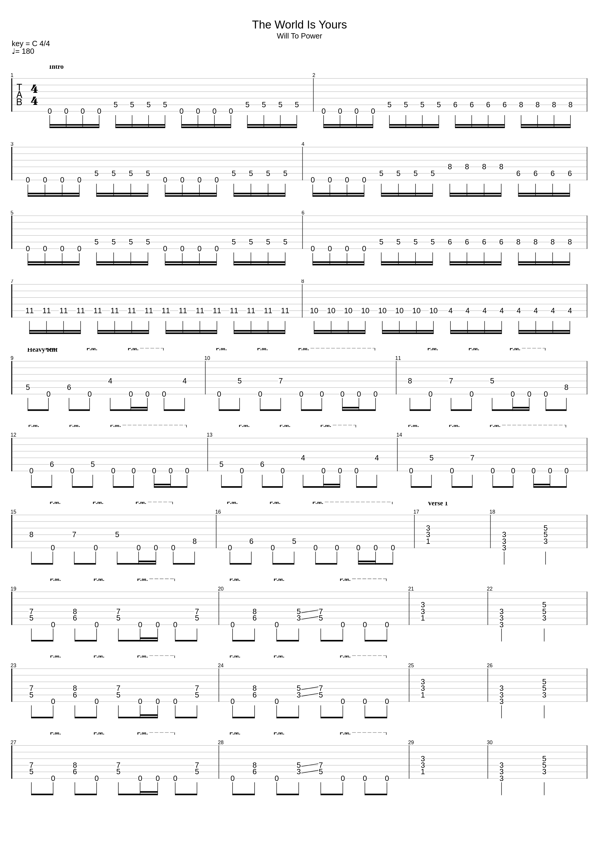 The World Is Yours (Drop C)_Arch Enemy_1