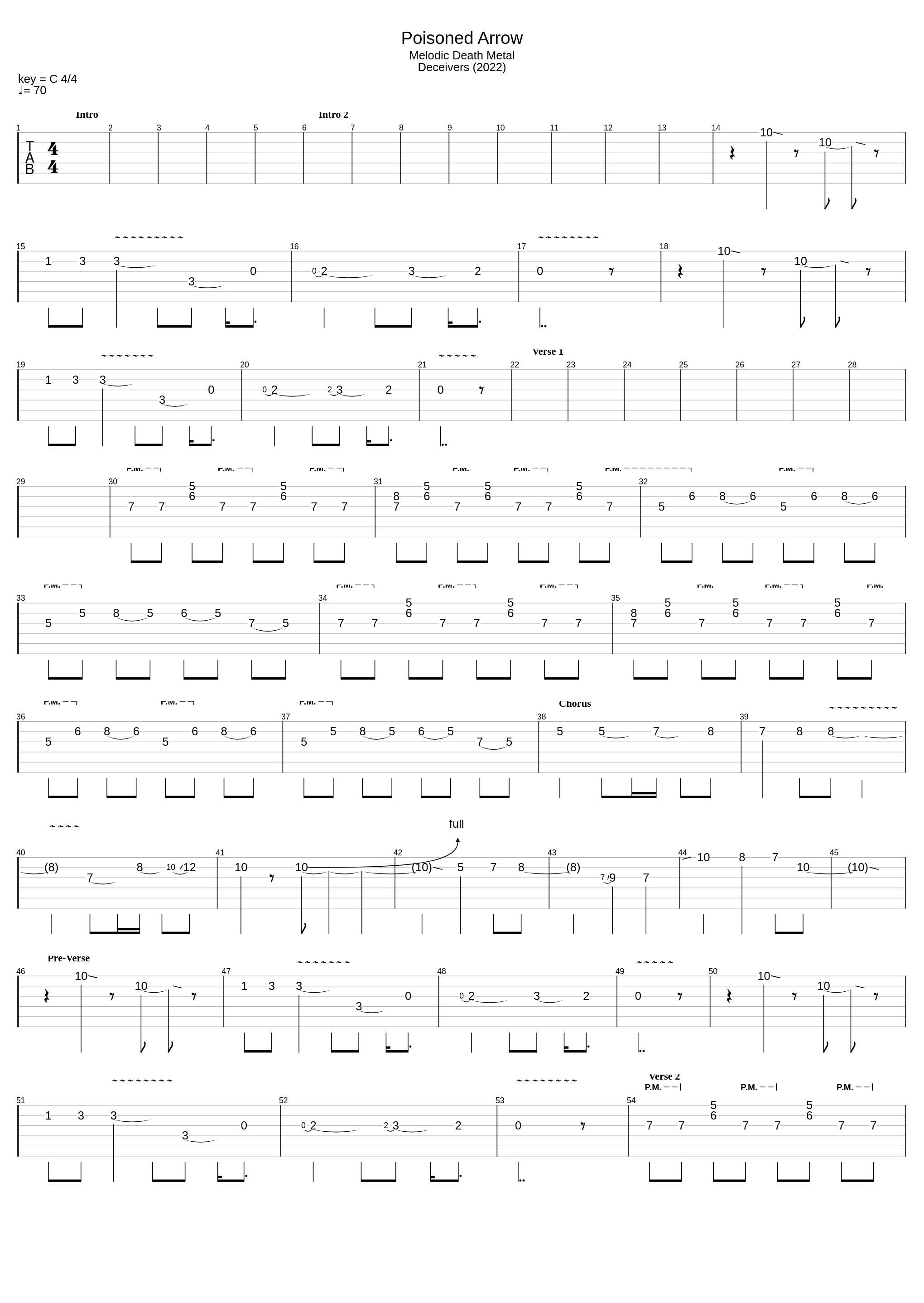 Poisoned Arrow (Drop C)_Arch Enemy_1