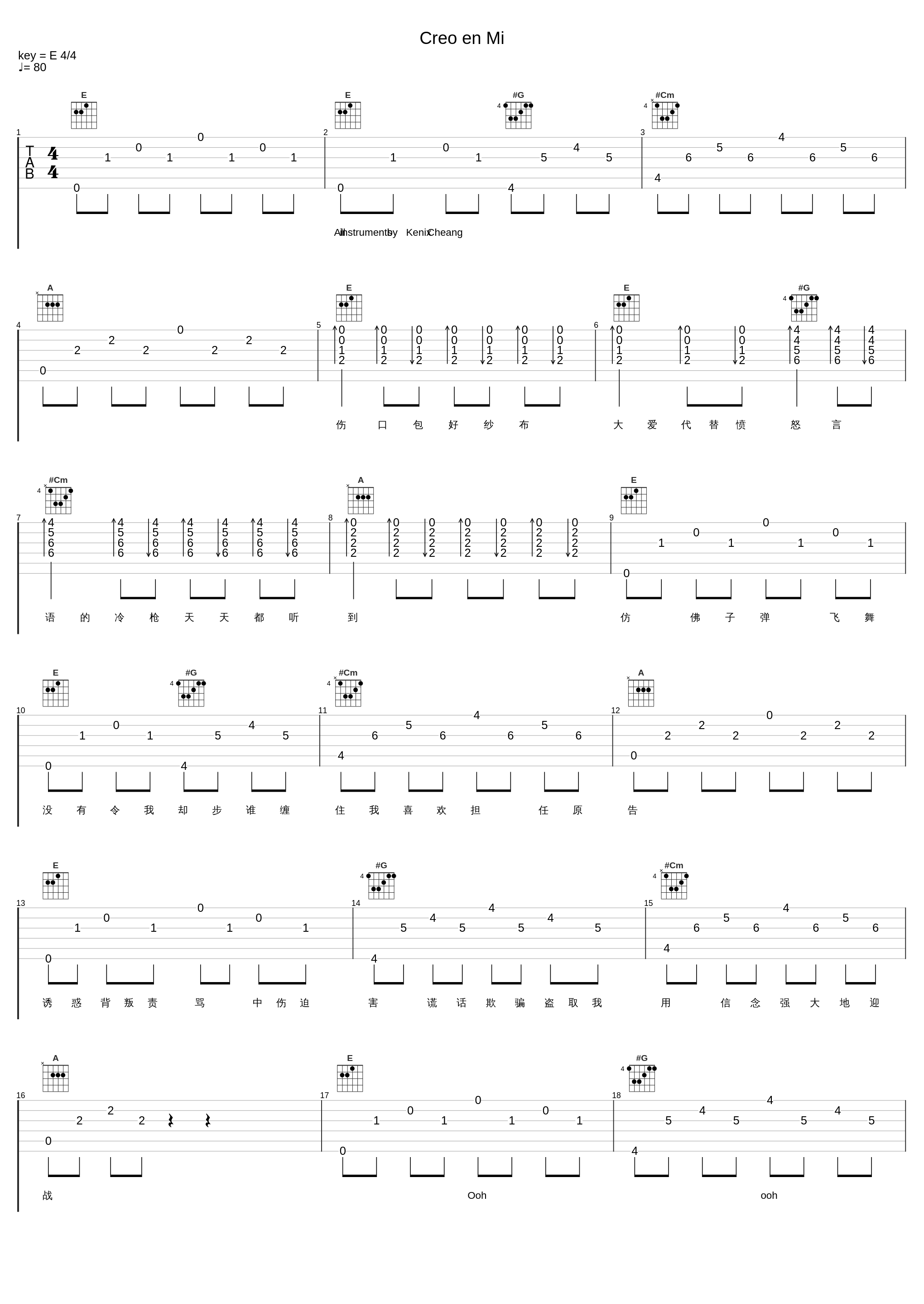 Creo en Mi_郑秀文_1