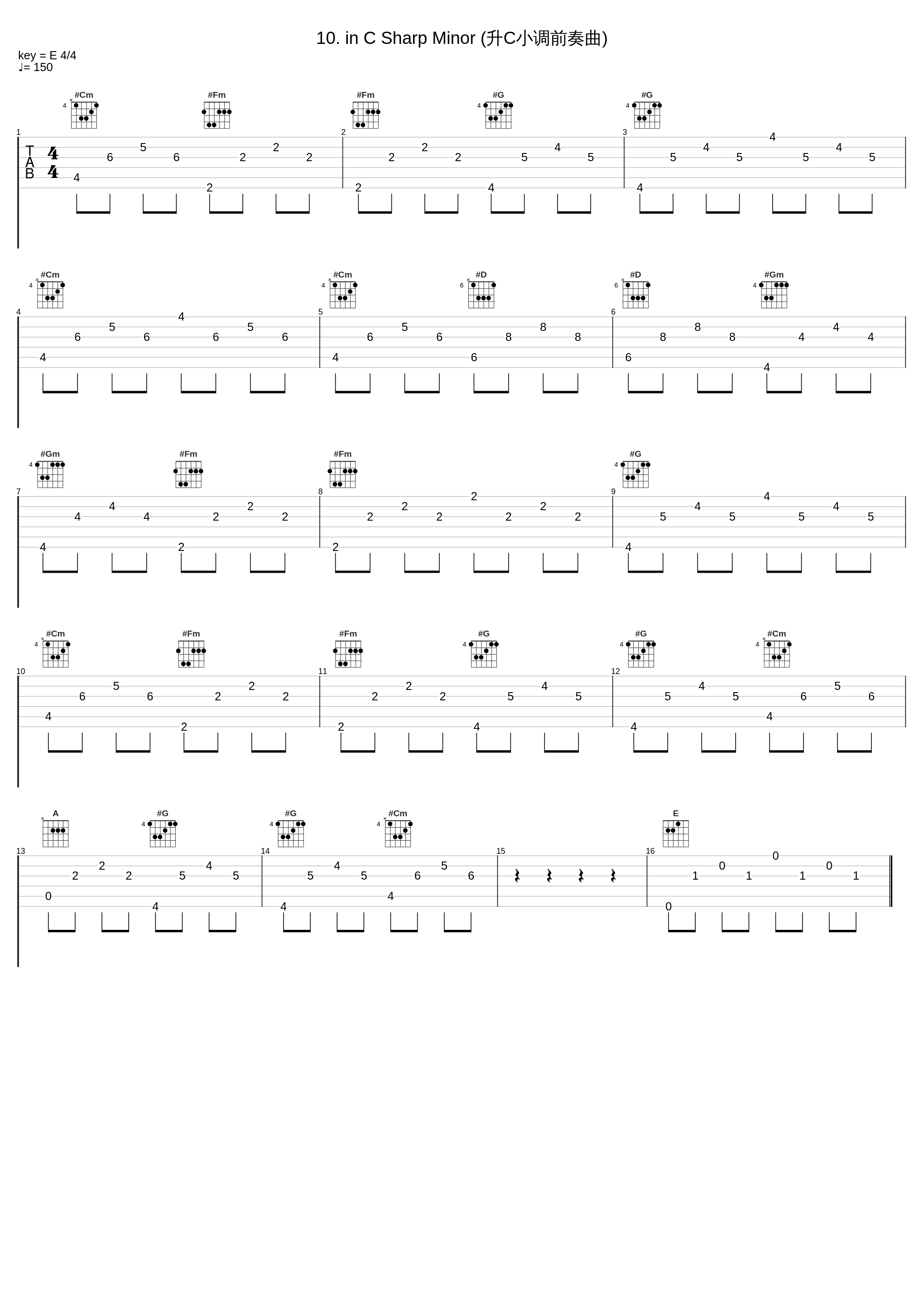 10. in C Sharp Minor (升C小调前奏曲)_李云迪_1