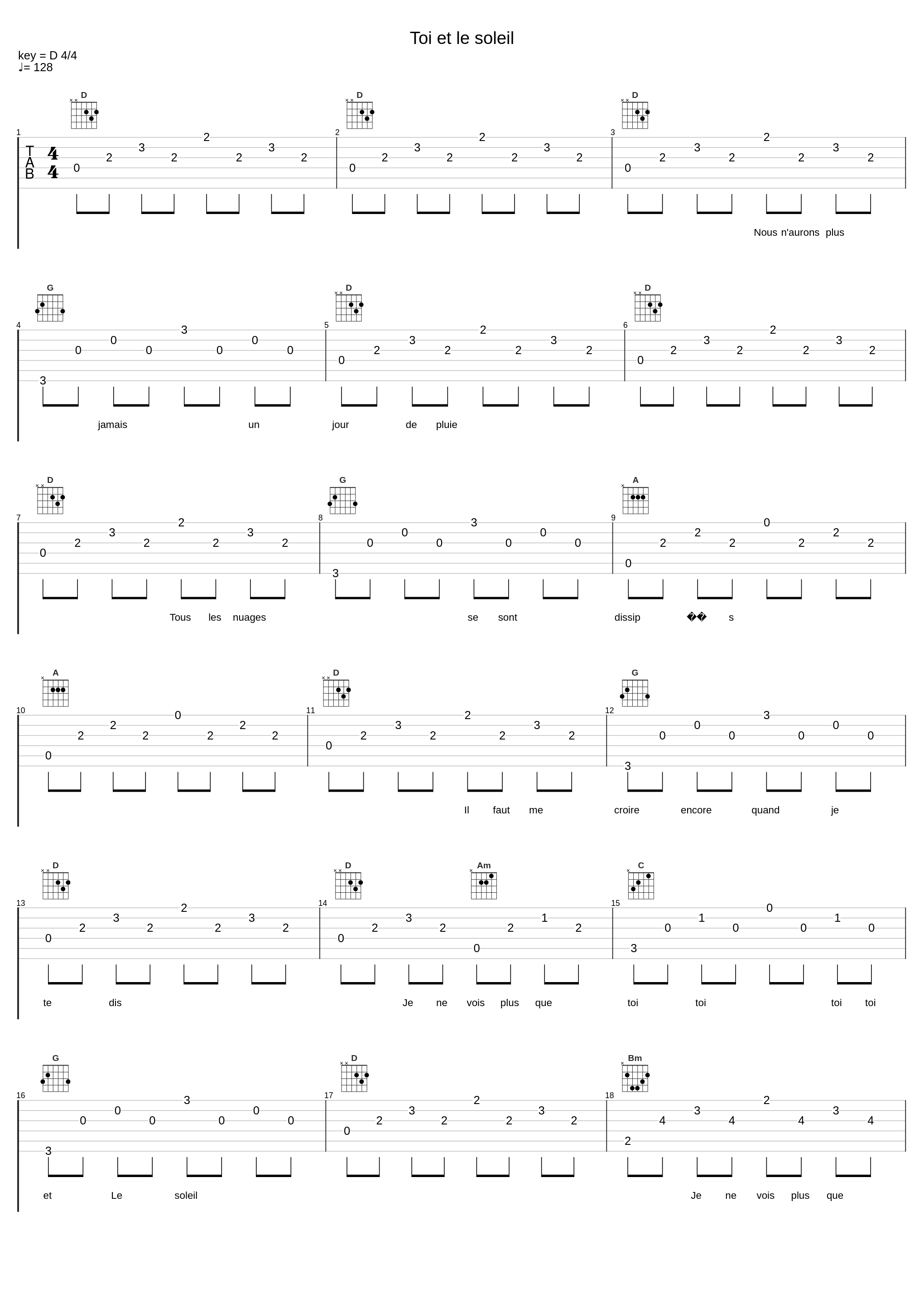 Toi et le soleil_Magic System_1