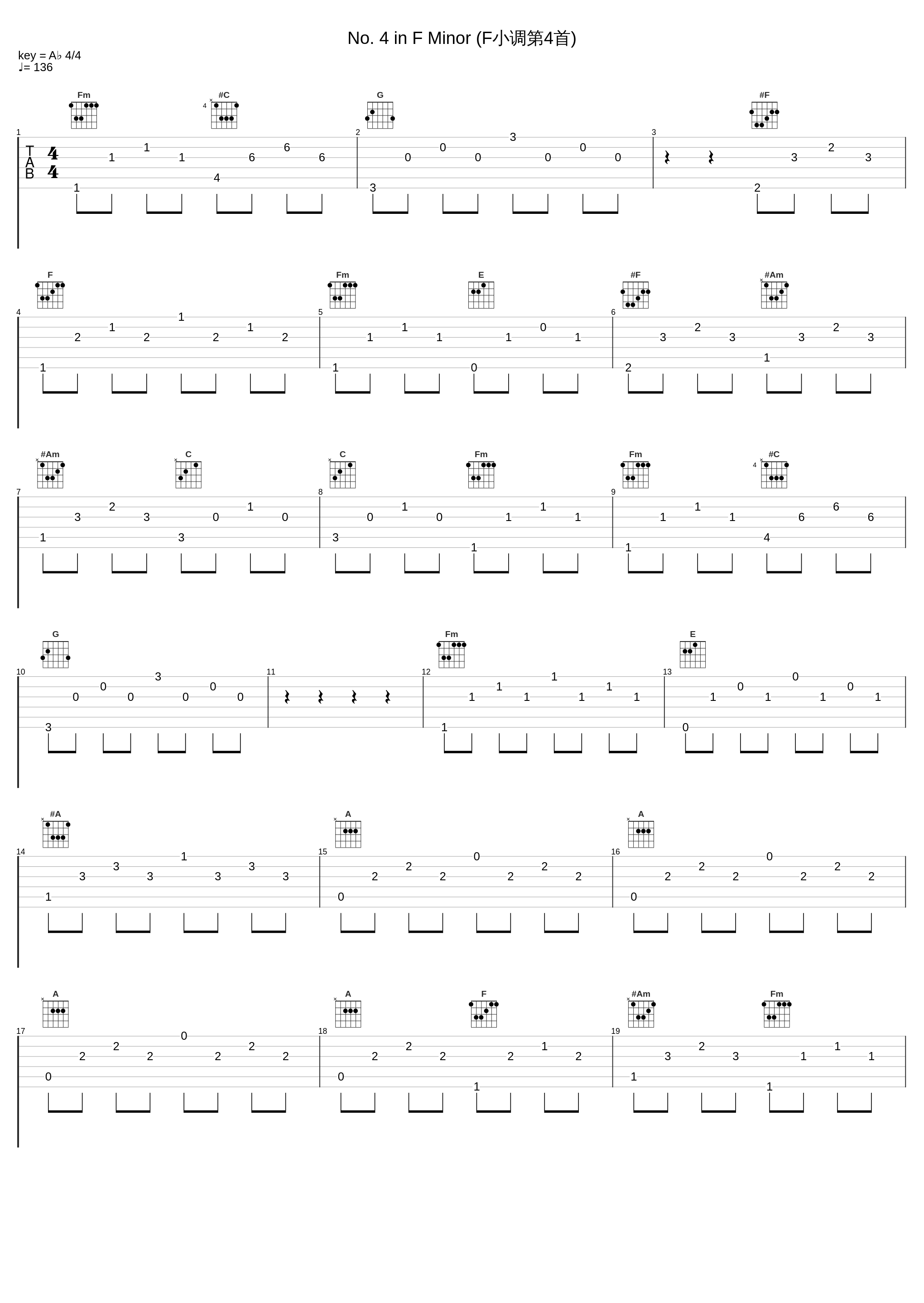 No. 4 in F Minor (F小调第4首)_Pavel Egorov_1