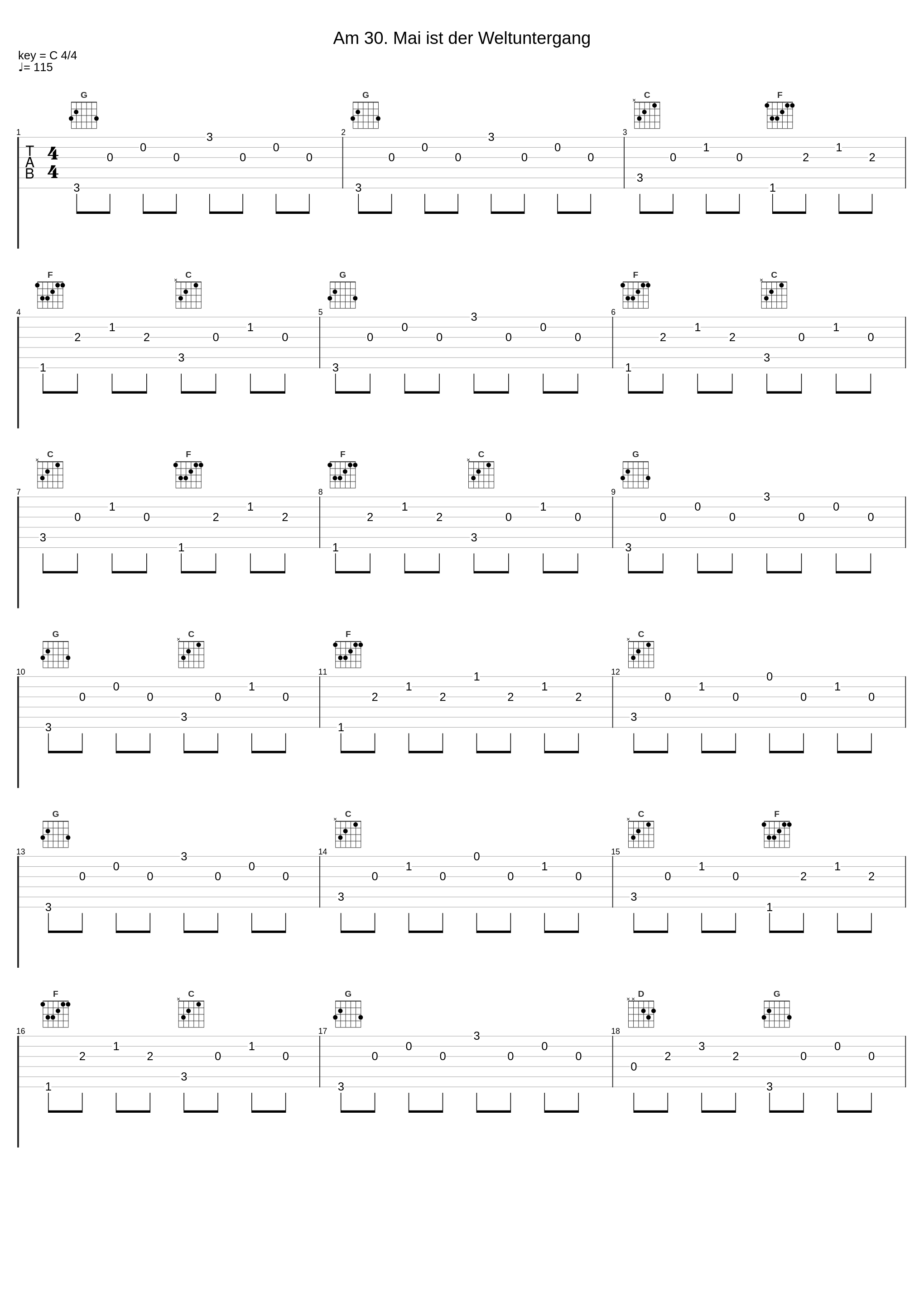 Am 30. Mai ist der Weltuntergang_Sunshine-Quartett,Golgowsky-Quartett,Kurt Adolf Thelen,Kurt-Adolf Thelen,Will Glahé,Will Glahé Und Sein Großes Blas-Orchester_1