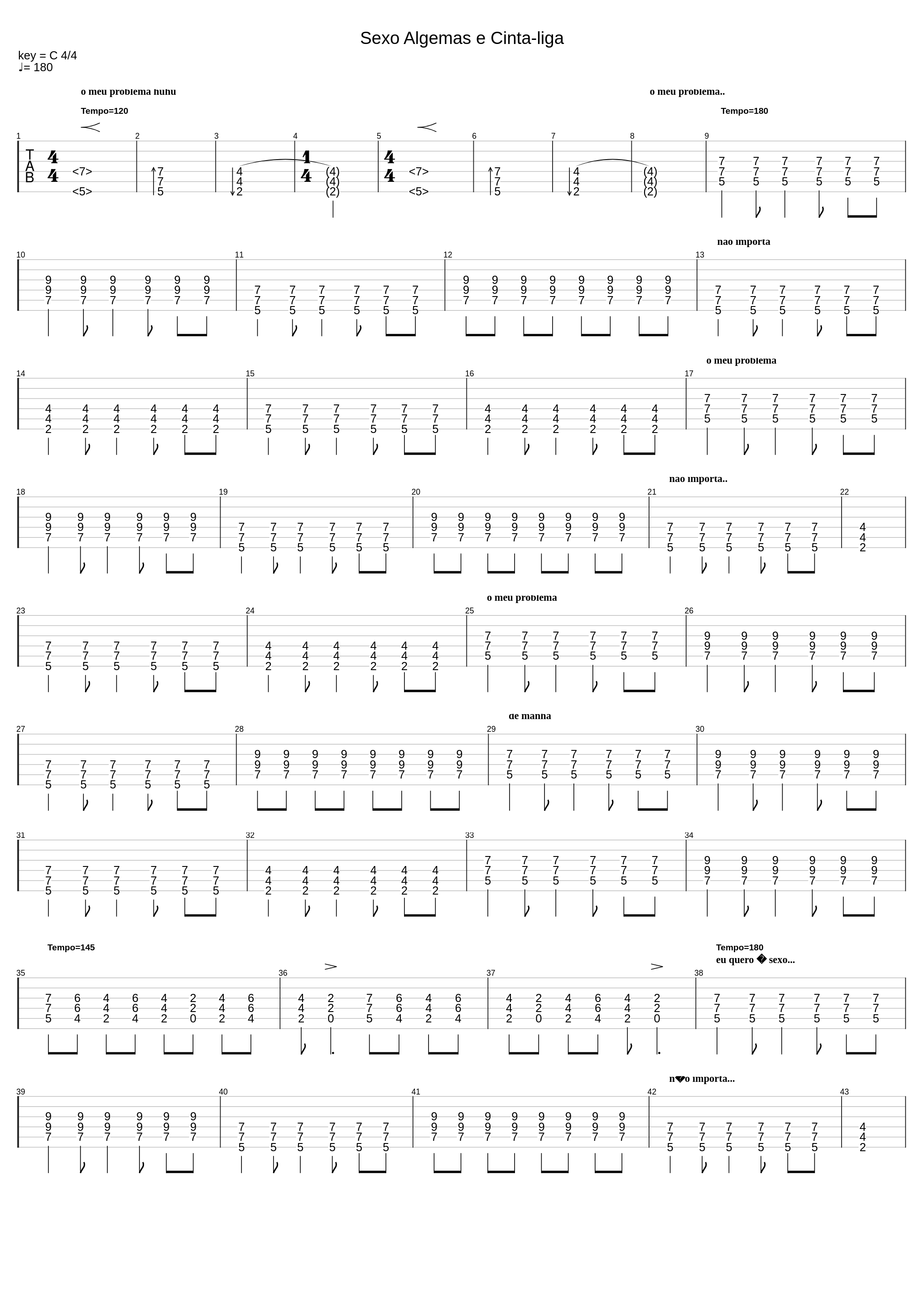 Sexo Algemas E Cinta-Liga_Tequila Baby_1