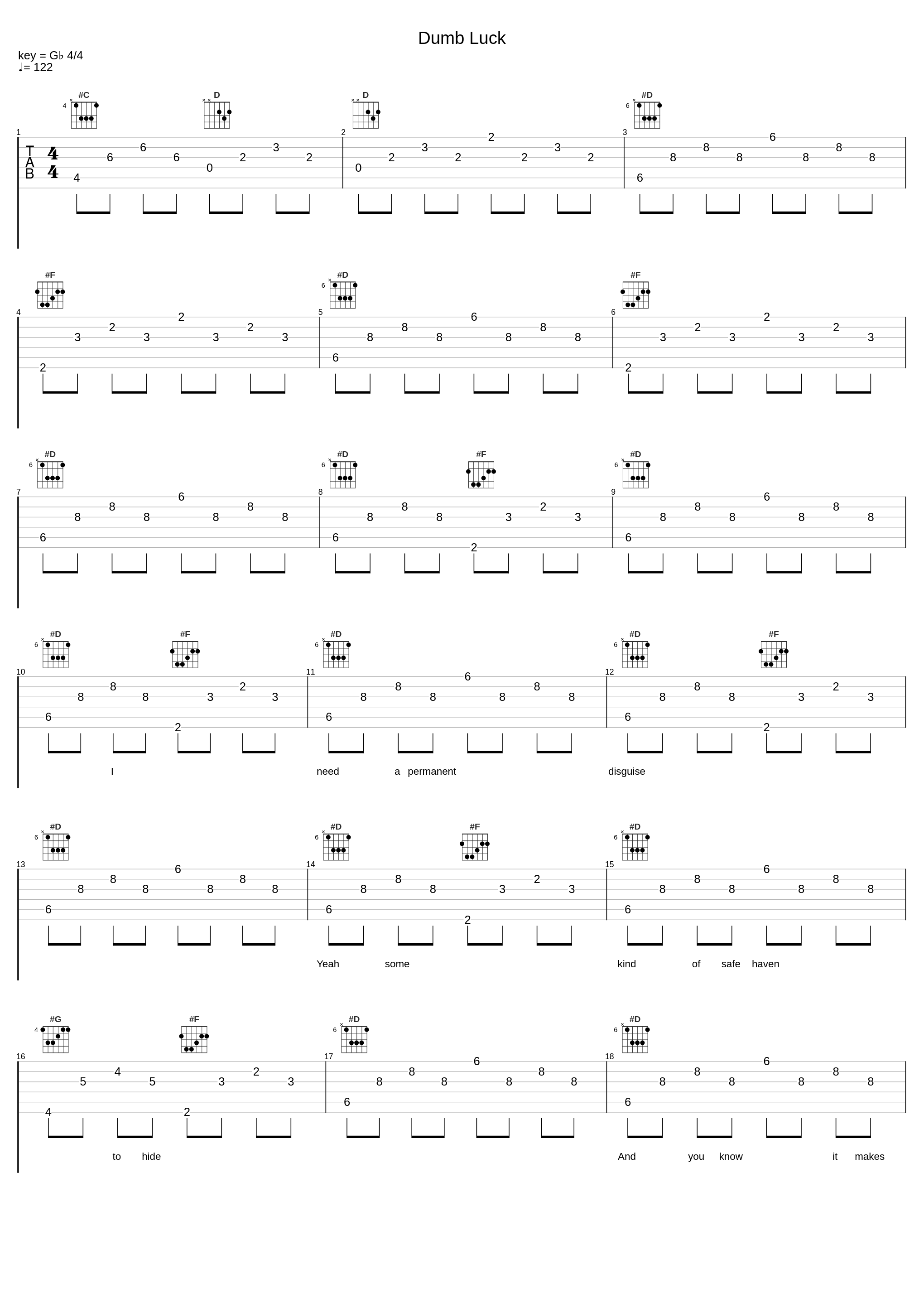 Dumb Luck_Red Line Chemistry_1