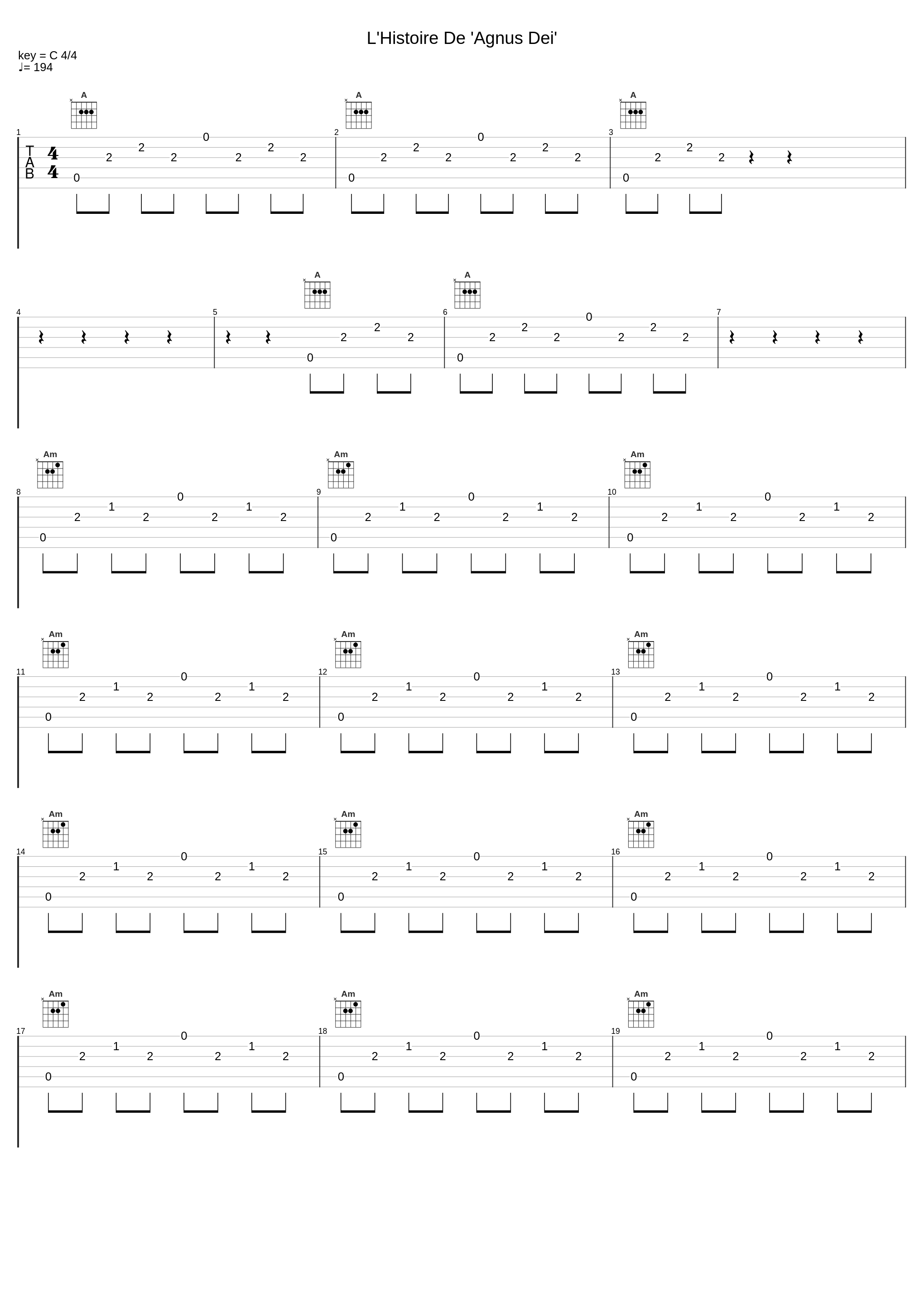 L'Histoire De 'Agnus Dei'_Enigma_1