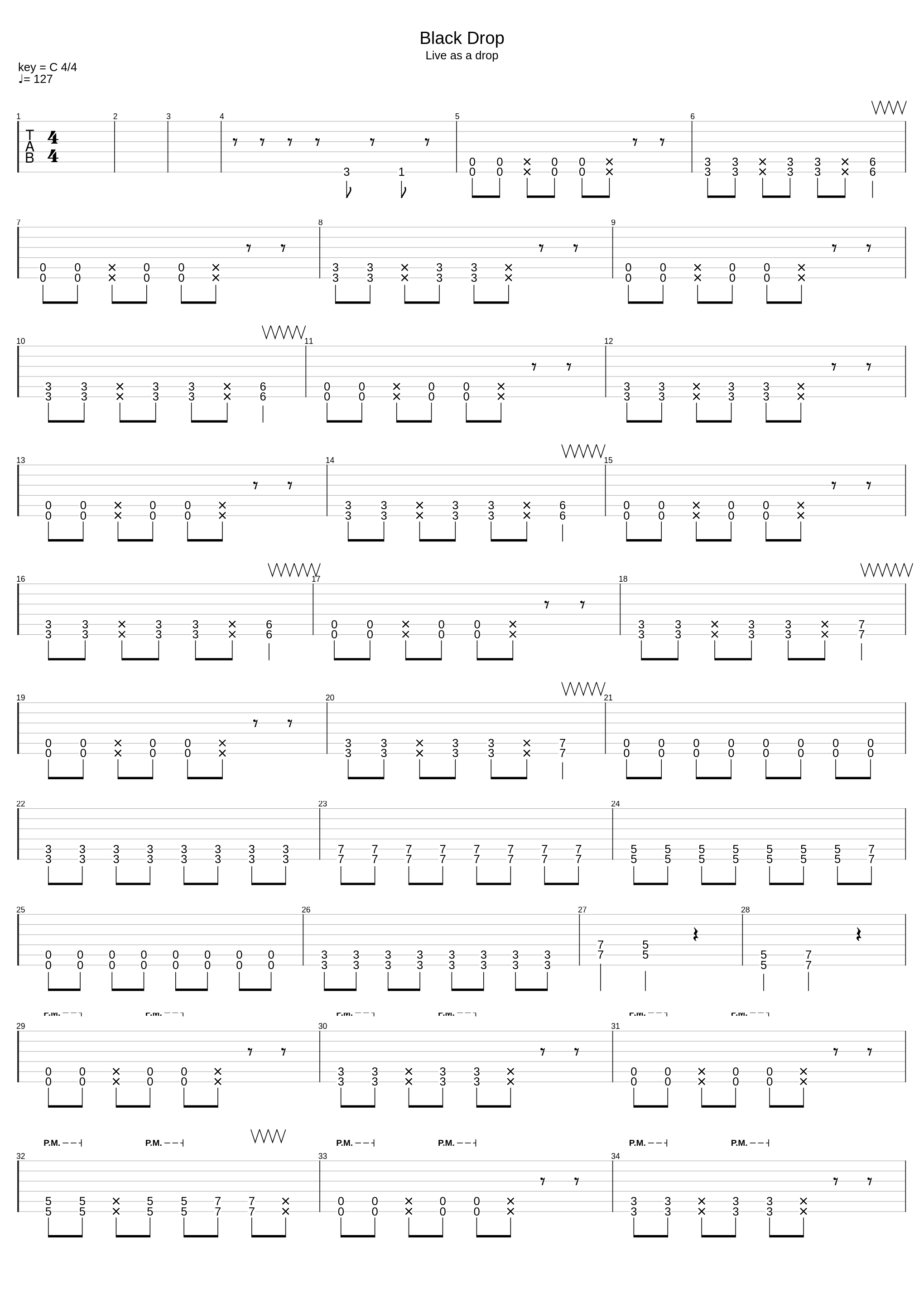 Black (Drop C)_Hour Of Awakening_1