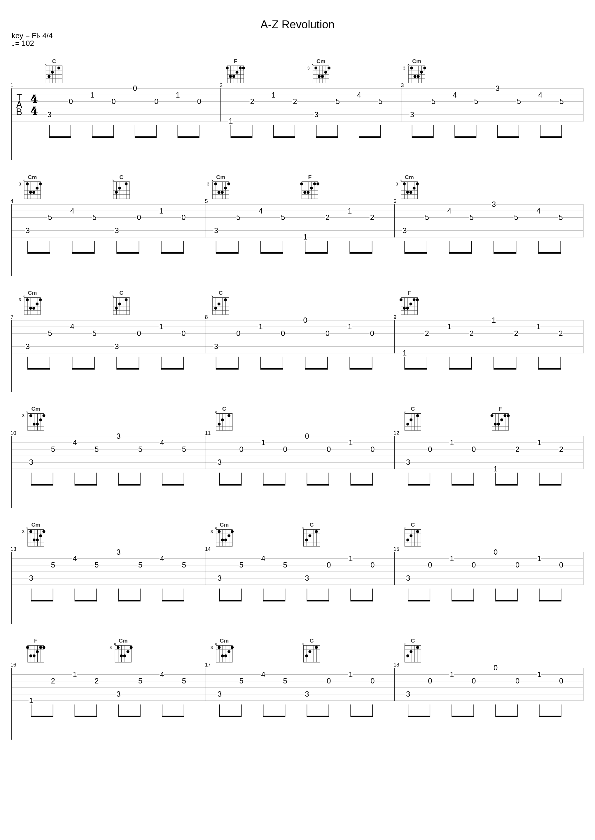 A-Z Revolution_One Minute Silence_1