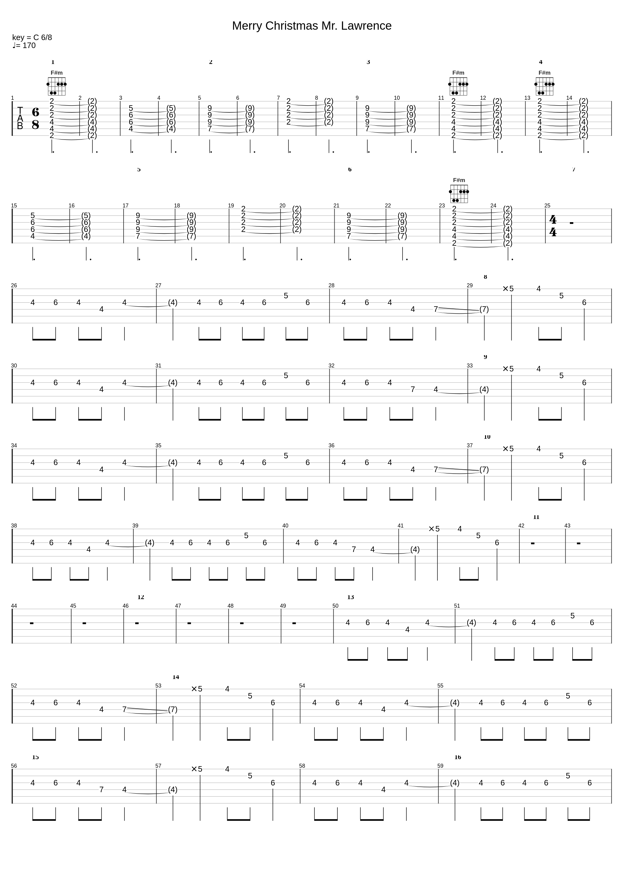 Merry Christmas Mr Lawrence_Fact_1