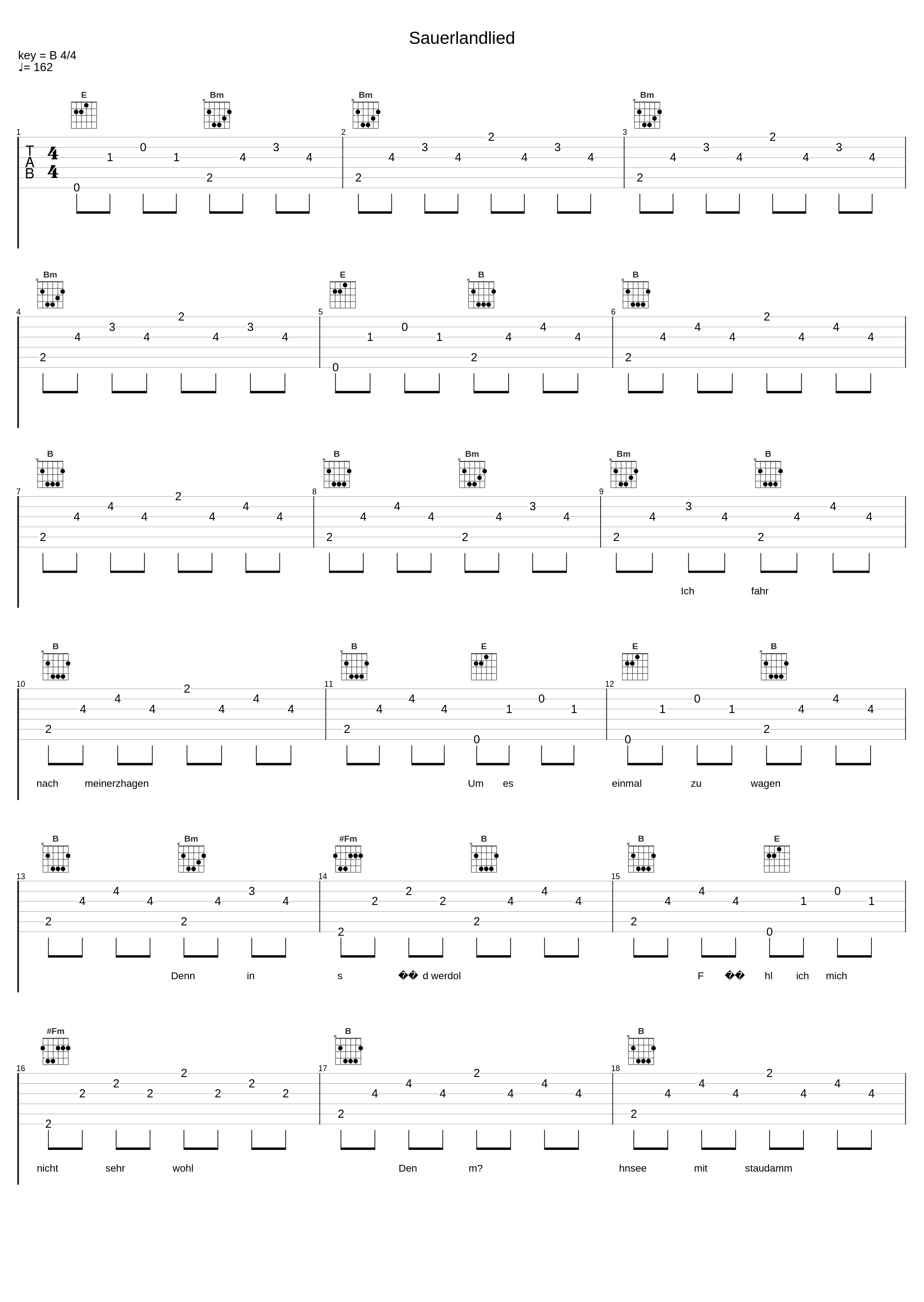 Sauerlandlied_Die Kassierer_1