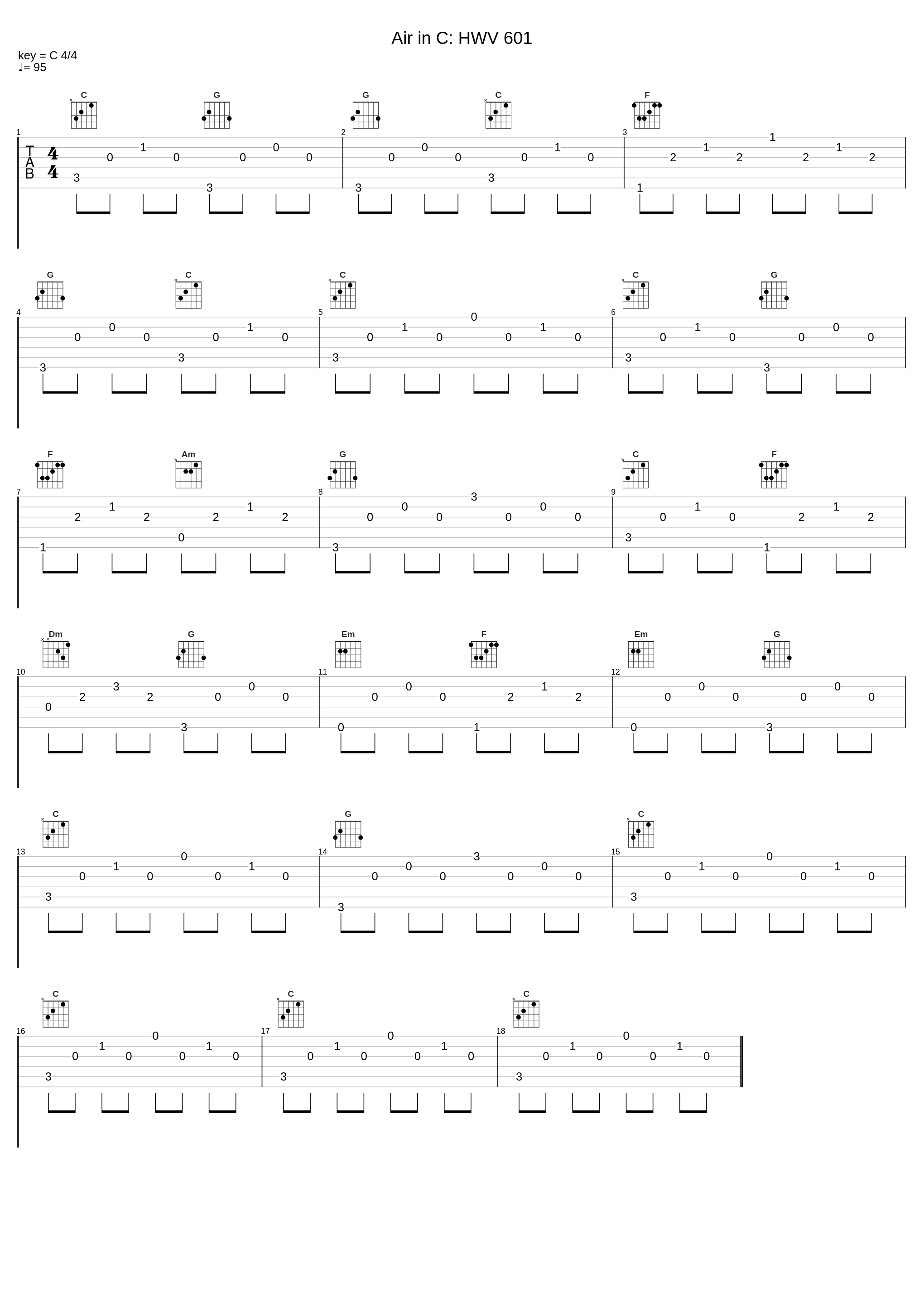 Air in C: HWV 601_Ewan Dobson_1