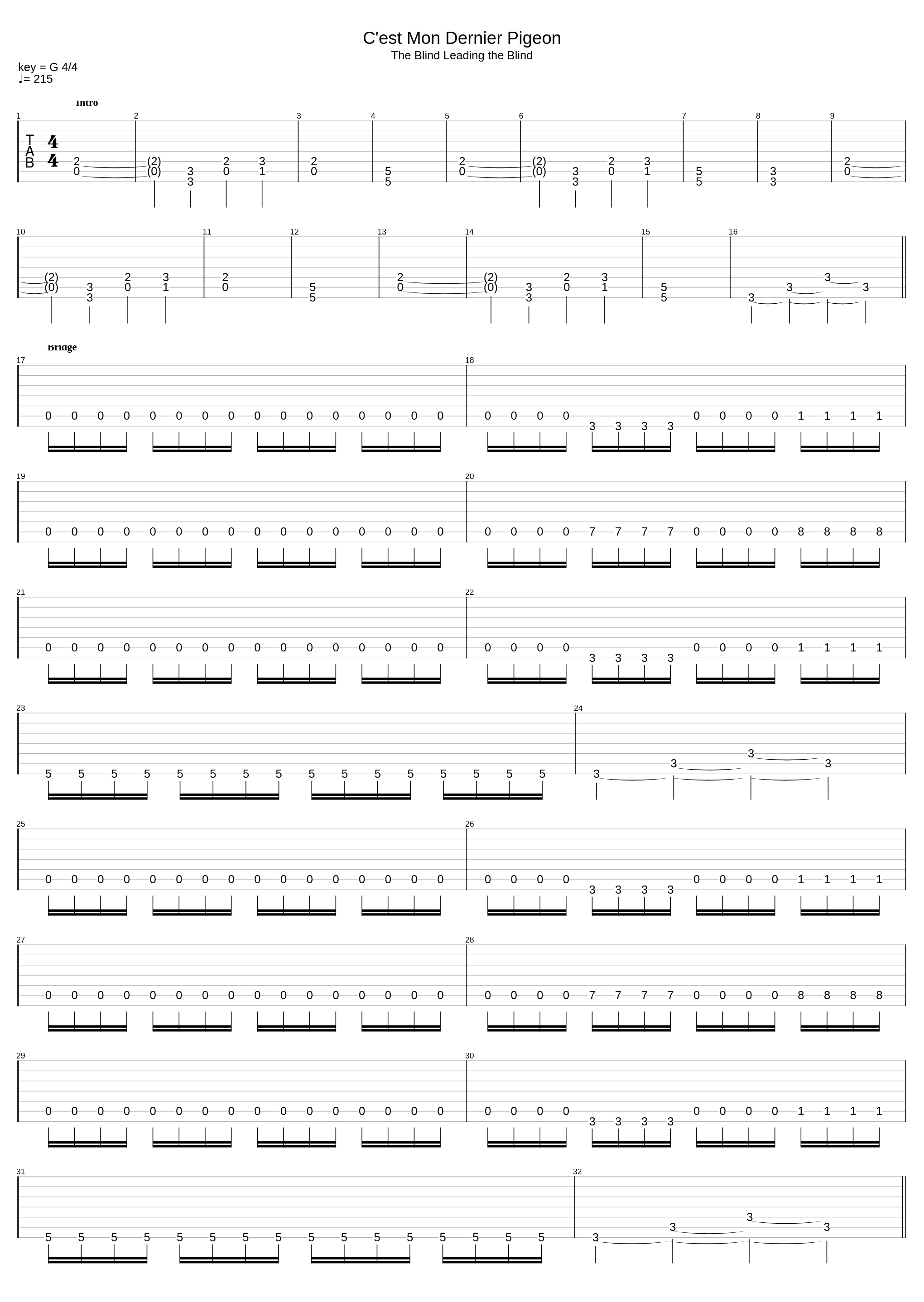 C'est Mon Dernier Pigeon_1914_1