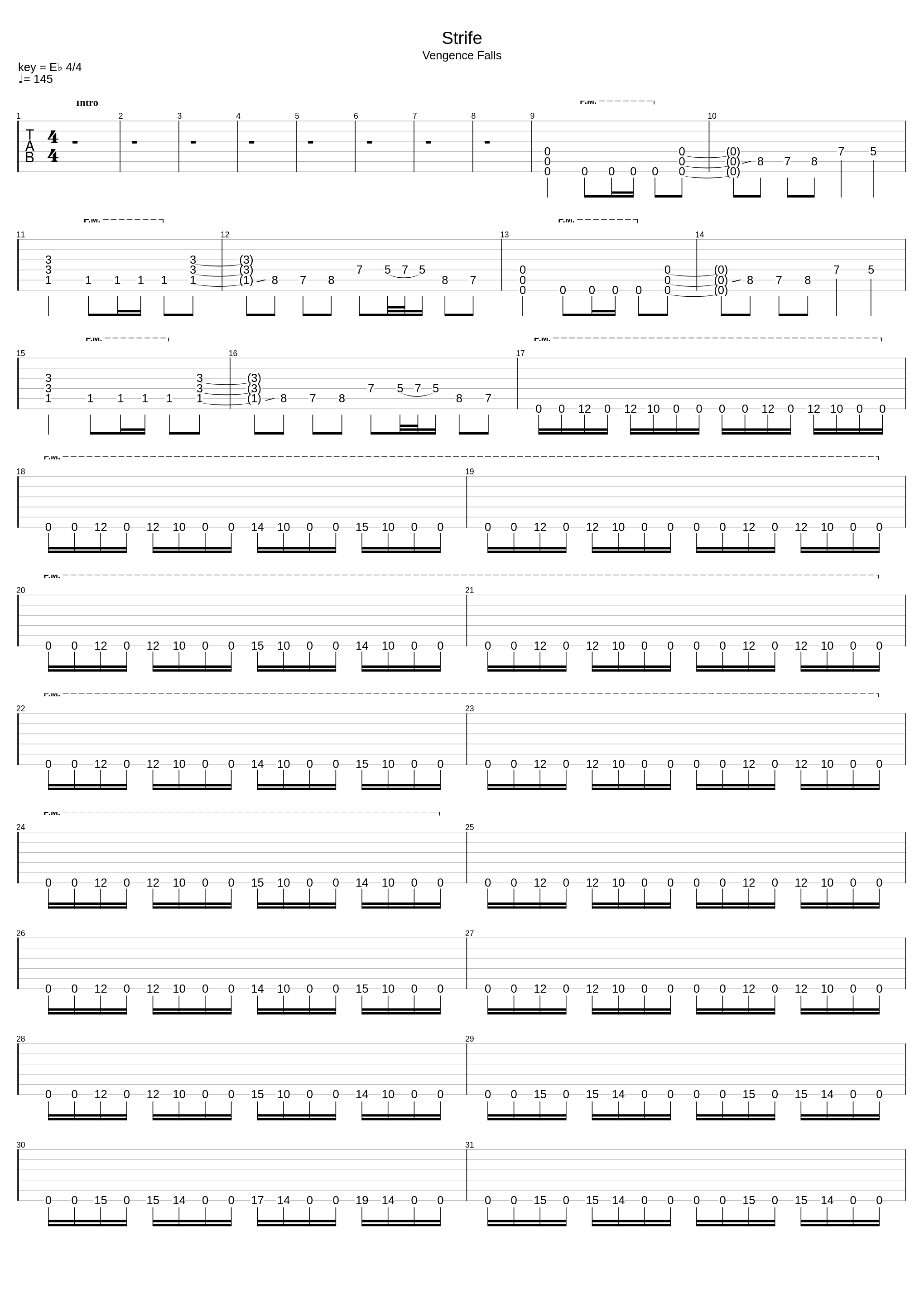 Strife (dropped C)_Trivium_1
