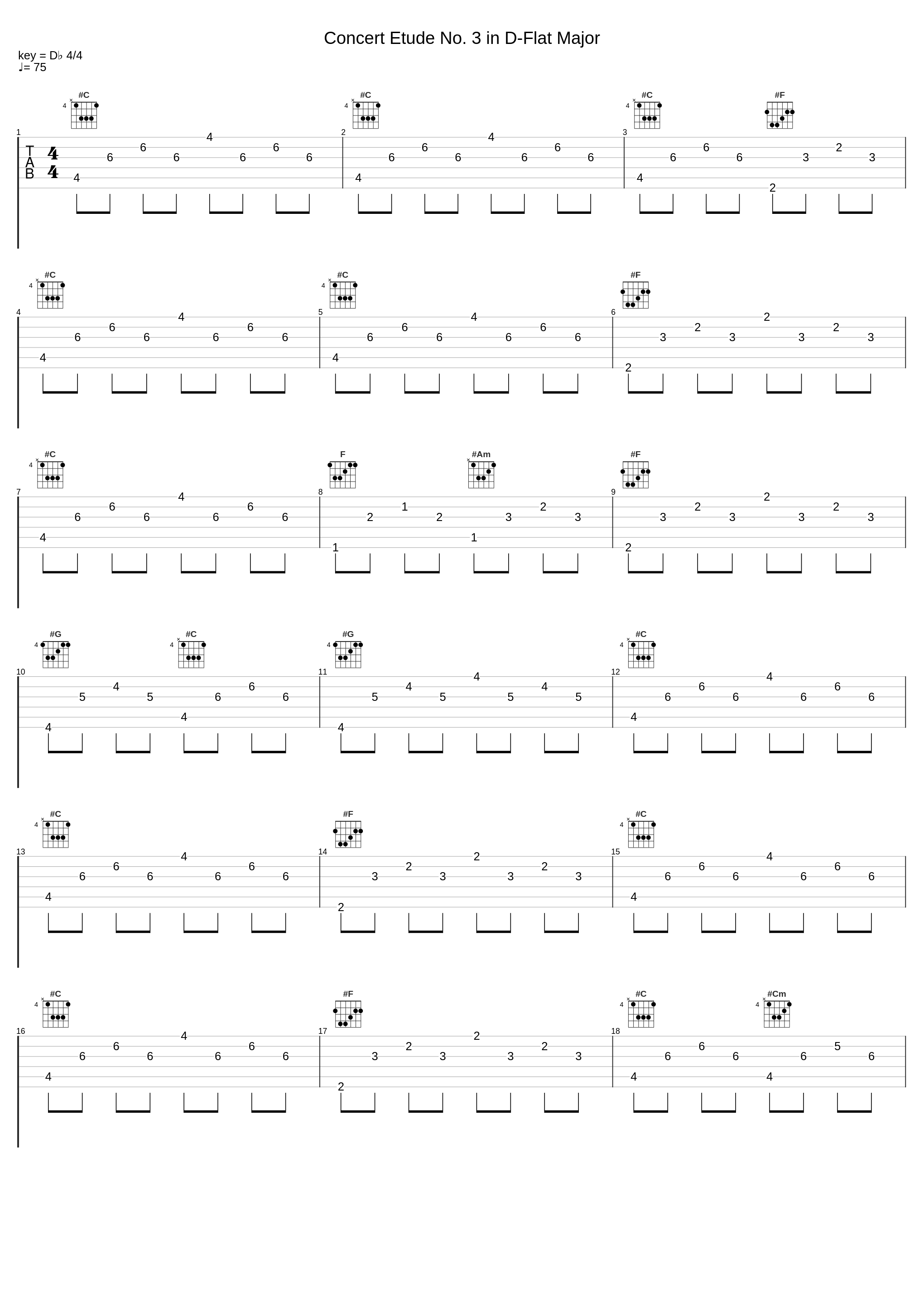 Concert Etude No. 3 in D-Flat Major_Jovial Classics_1