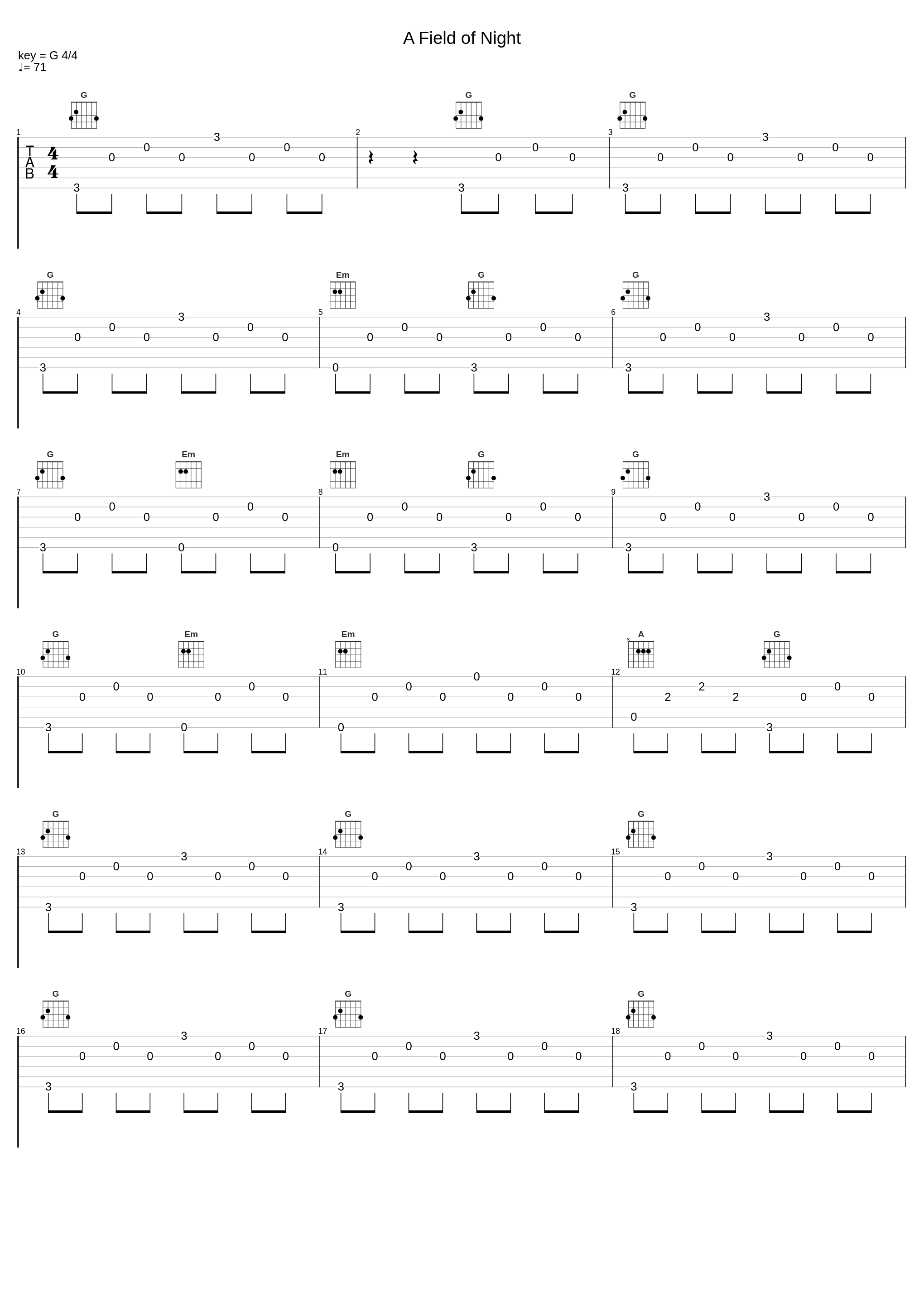 A Field of Night_Chequerboard_1