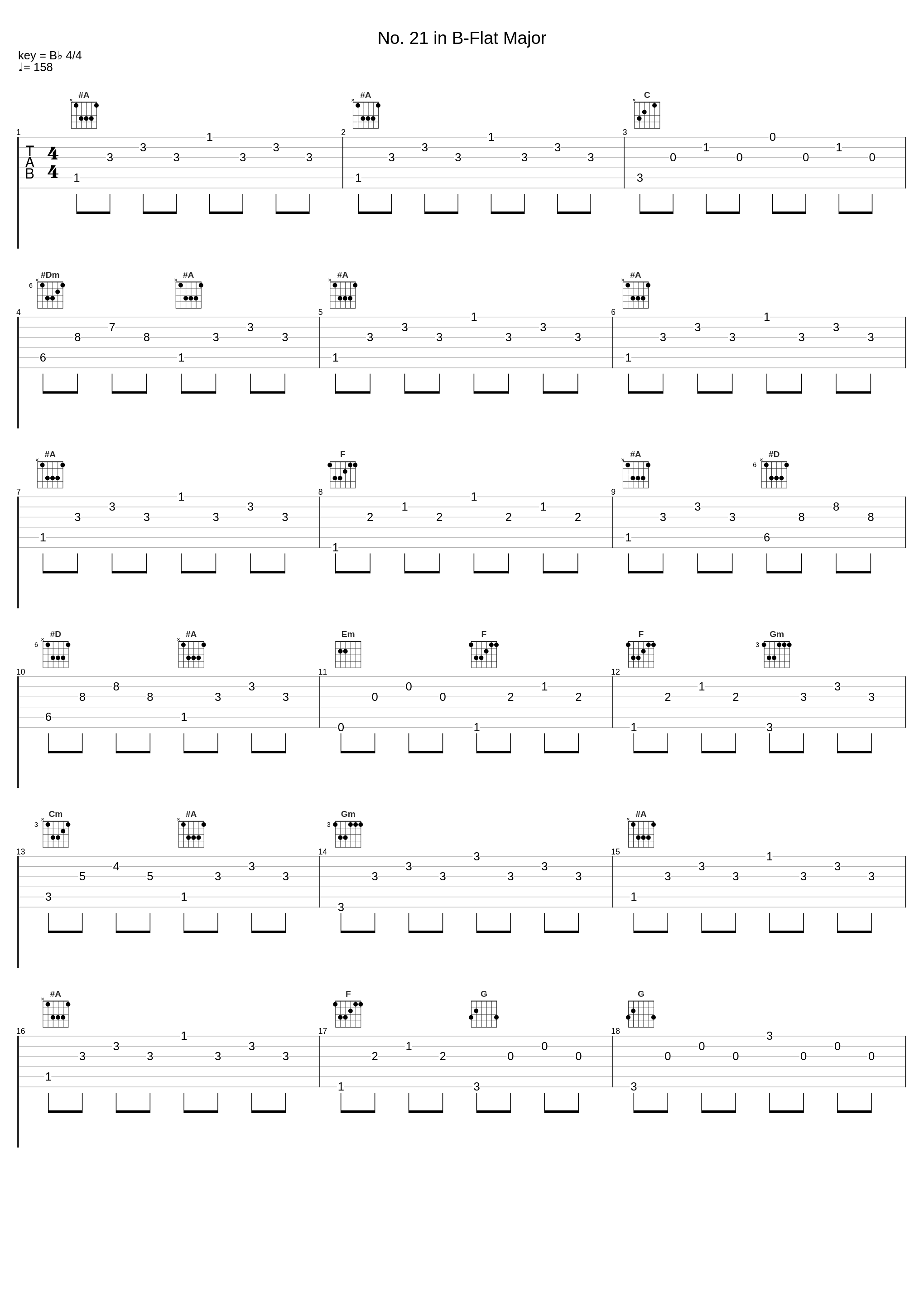 No. 21 in B-Flat Major_John Khouri,Johann Nepomuk Hummel_1