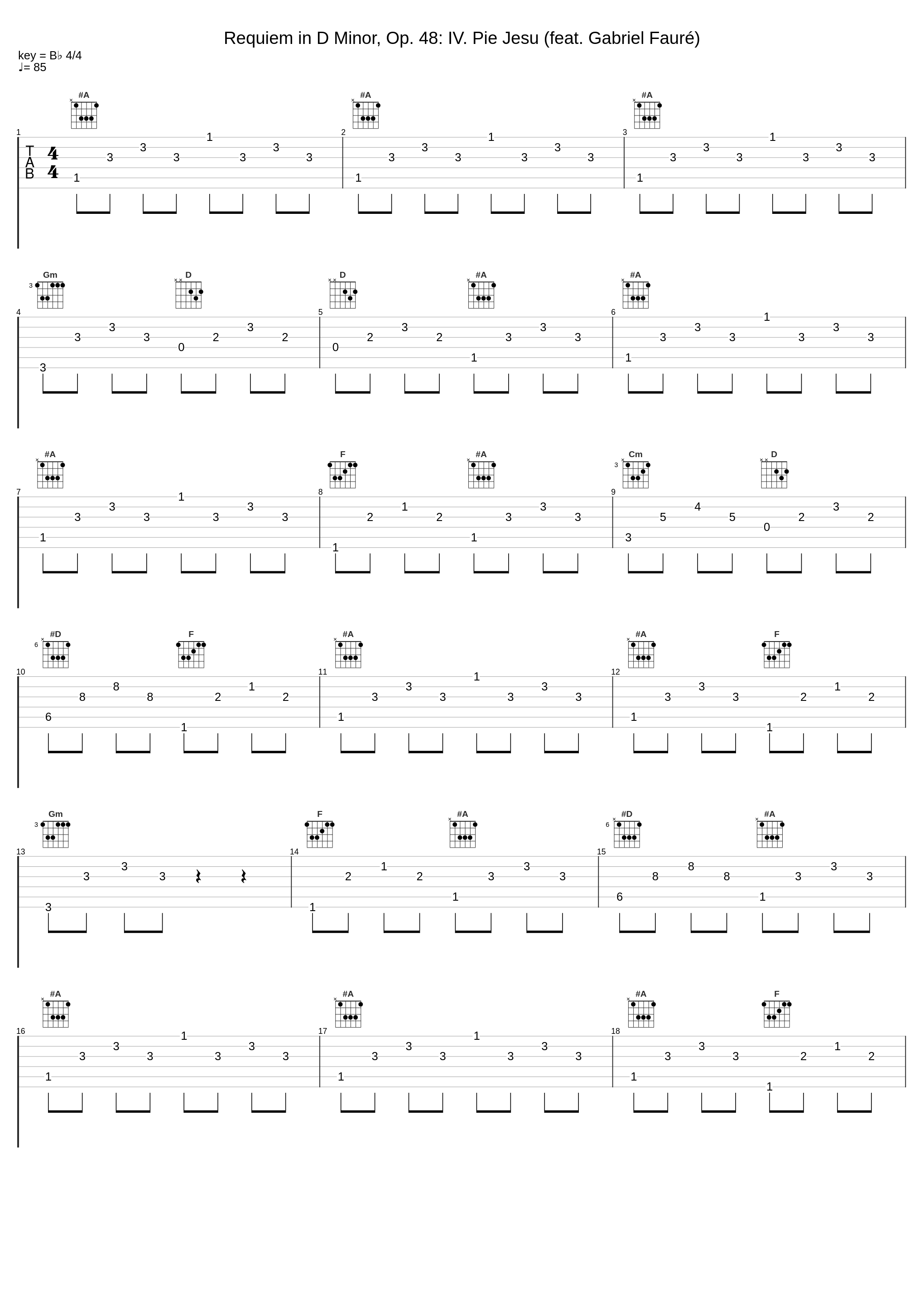 Requiem in D Minor, Op. 48: IV. Pie Jesu (feat. Gabriel Fauré)_Studentenkoor Gica,Gabriel Fauré_1