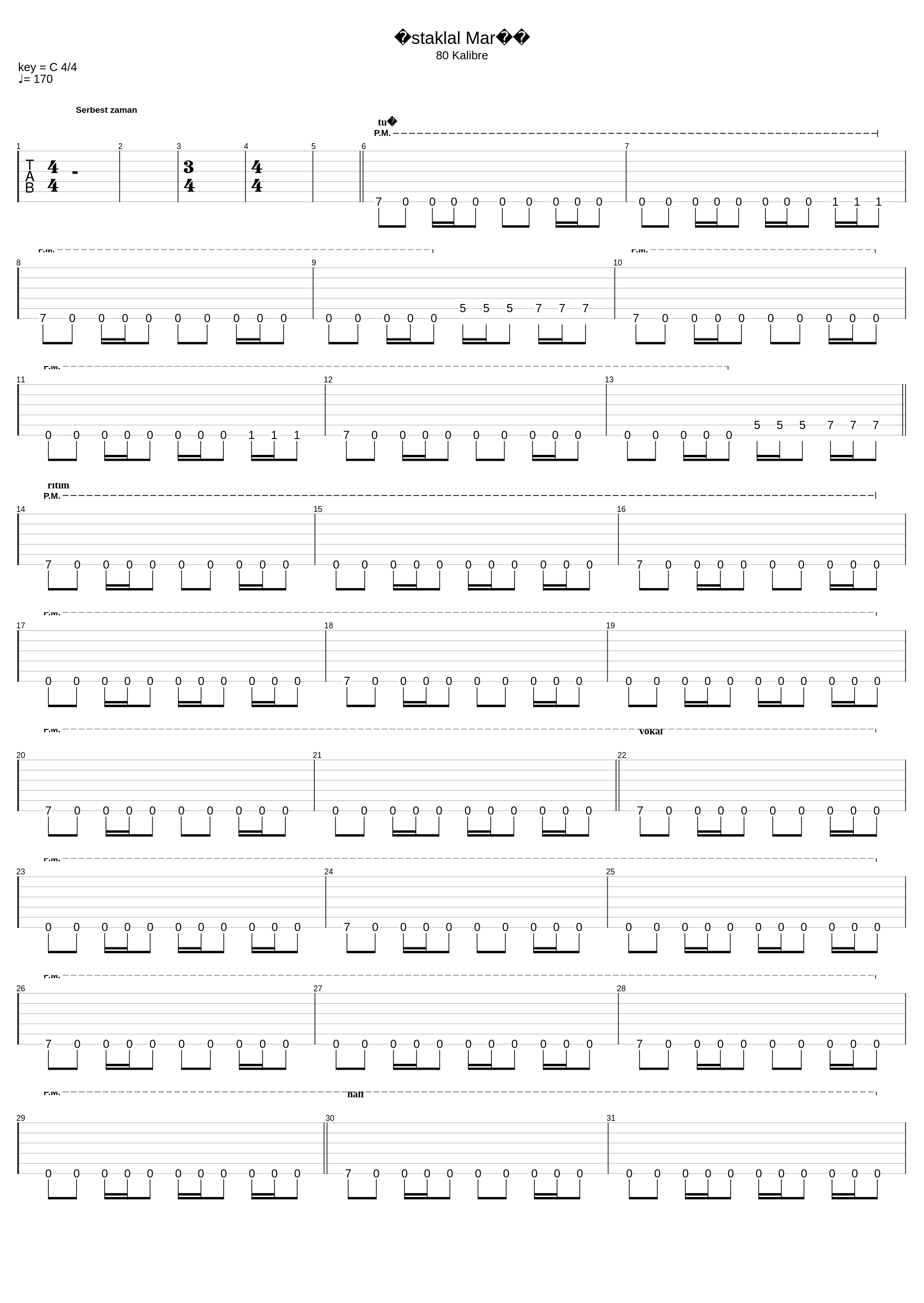 İstiklal Marşı_80 Kalibre_1