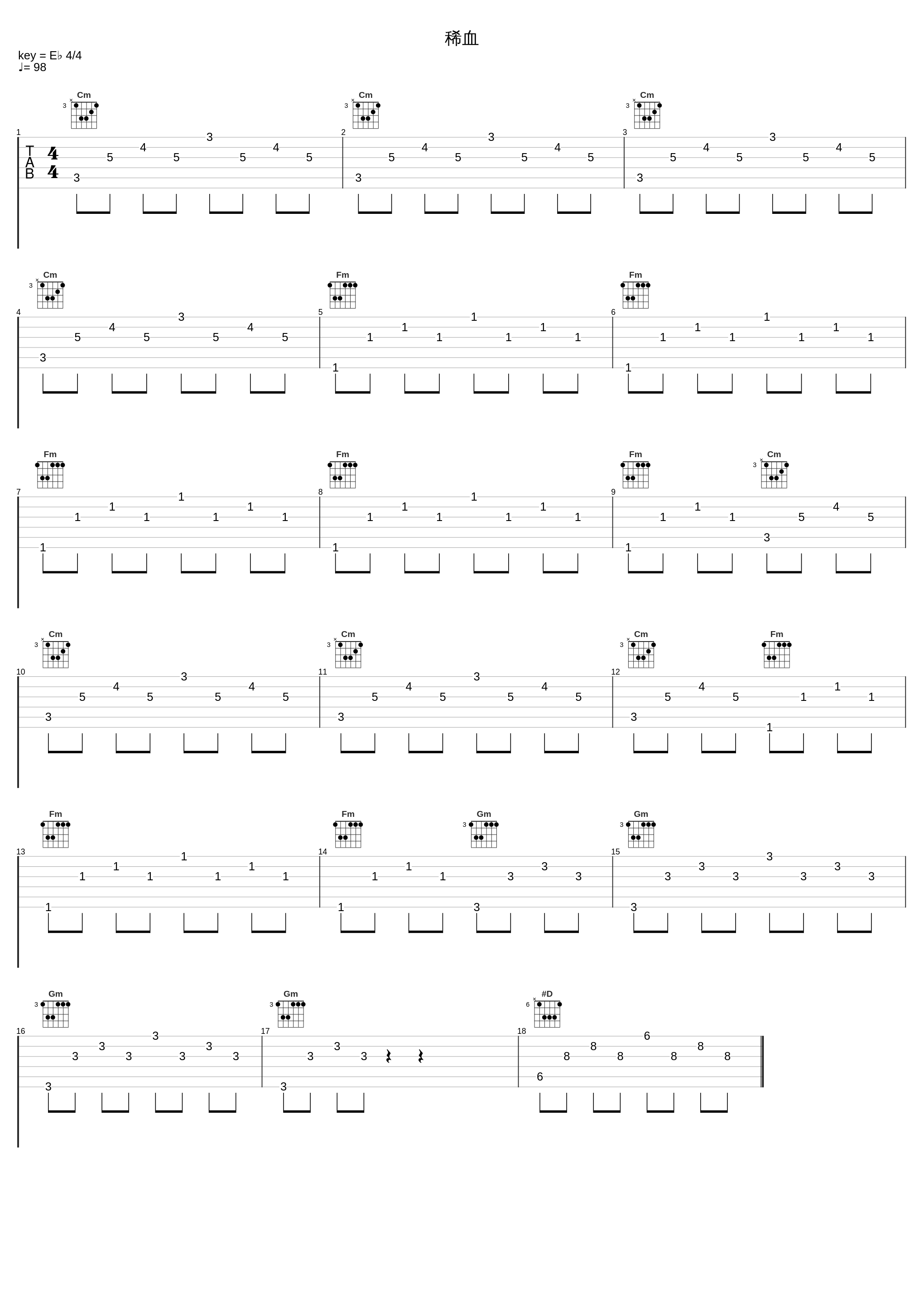 稀血_椎名豪_1