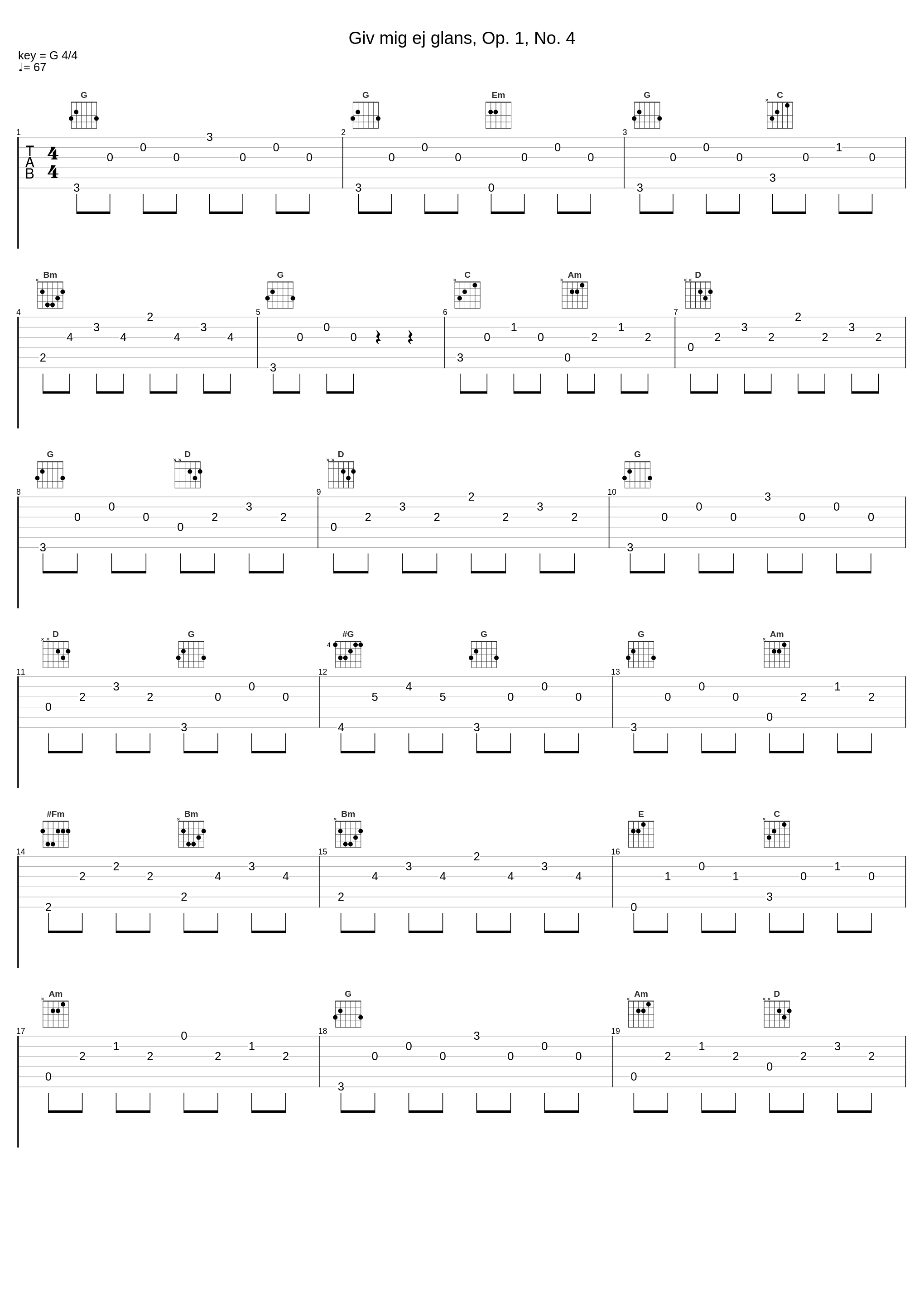 Giv mig ej glans, Op. 1, No. 4_Anne Sofie von Otter,Bengt Forsberg_1