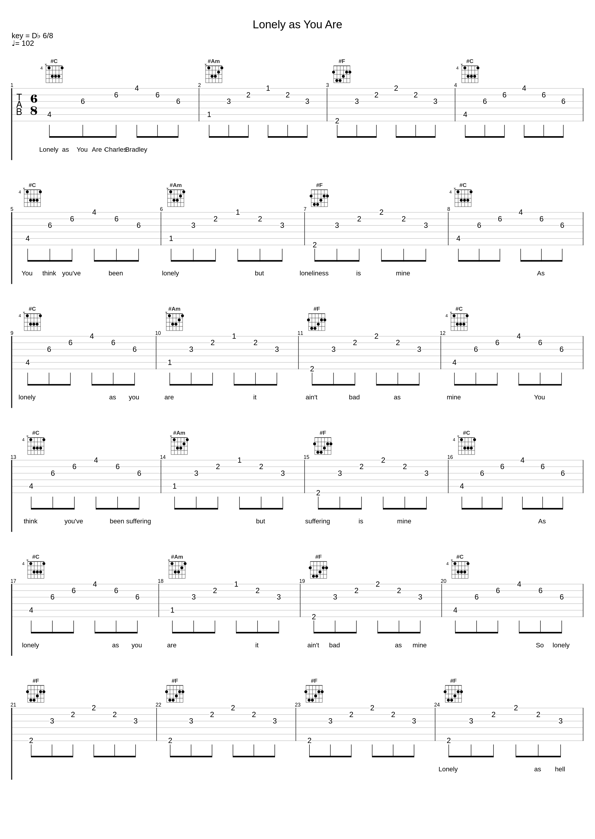 Lonely as You Are_Charles Bradley_1