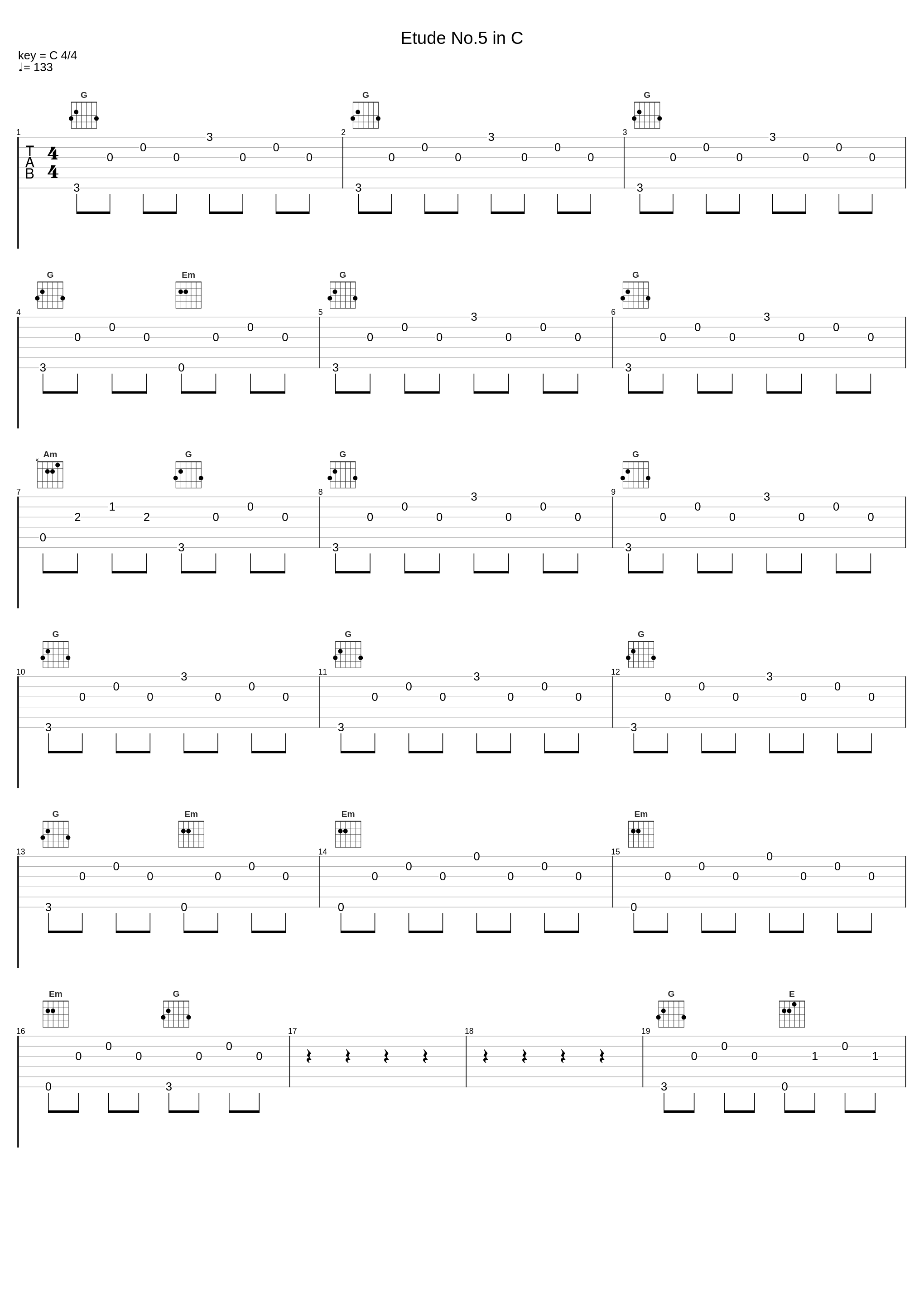 Etude No.5 in C_Julian Bream_1