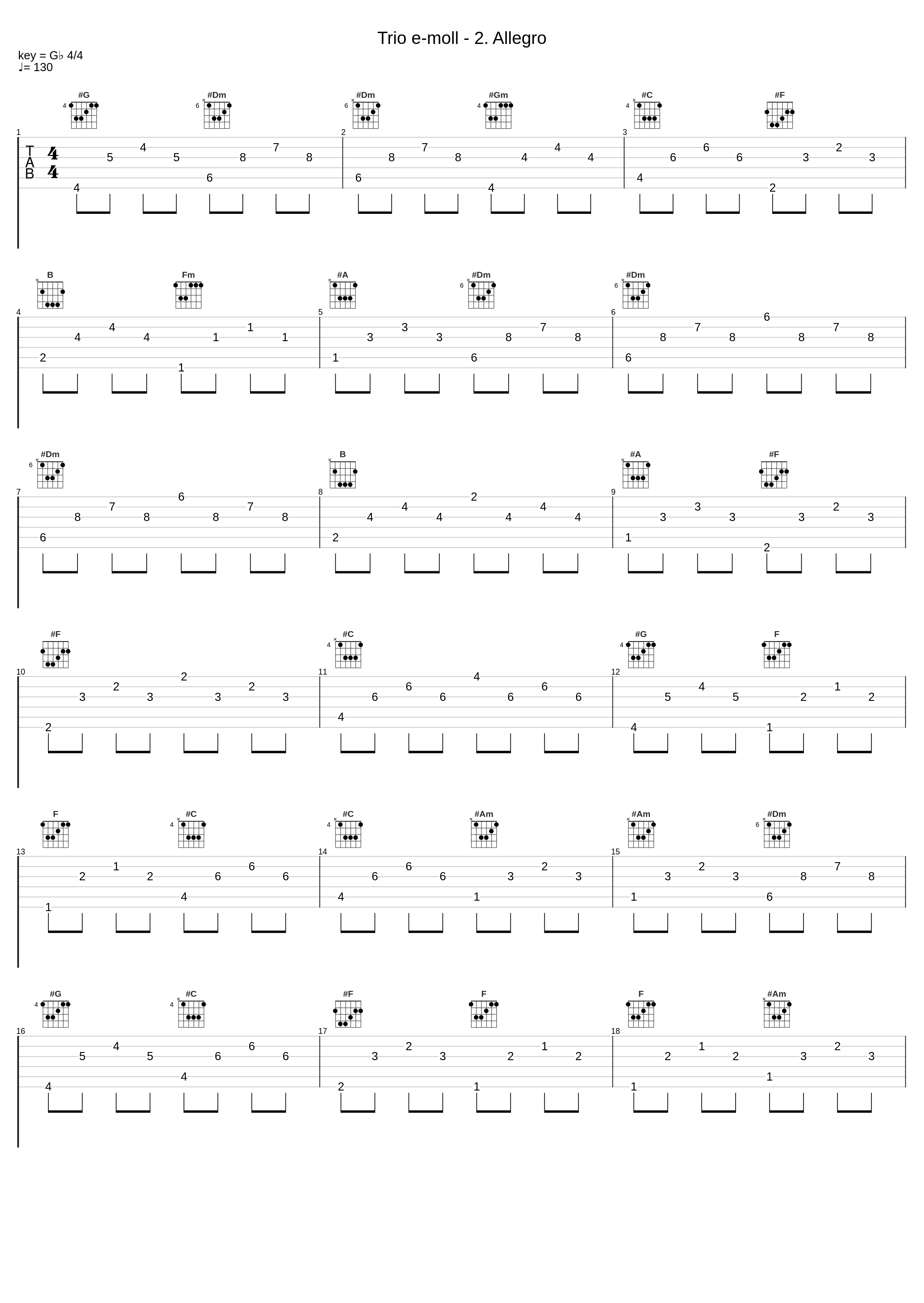 Trio e-moll - 2. Allegro_Georg Philipp Telemann_1