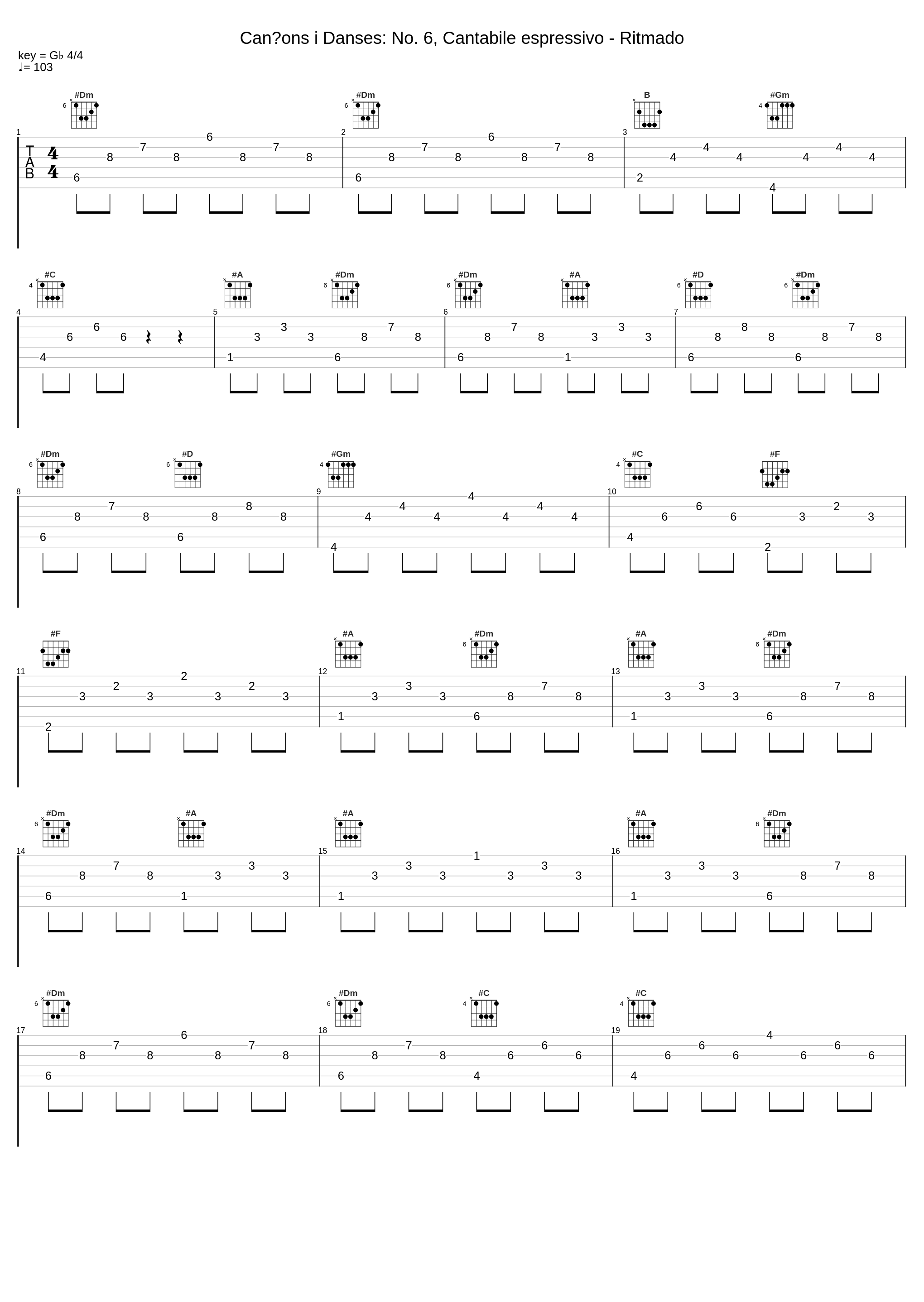 Cançons i Danses: No. 6, Cantabile espressivo - Ritmado_Rafael Orozco_1