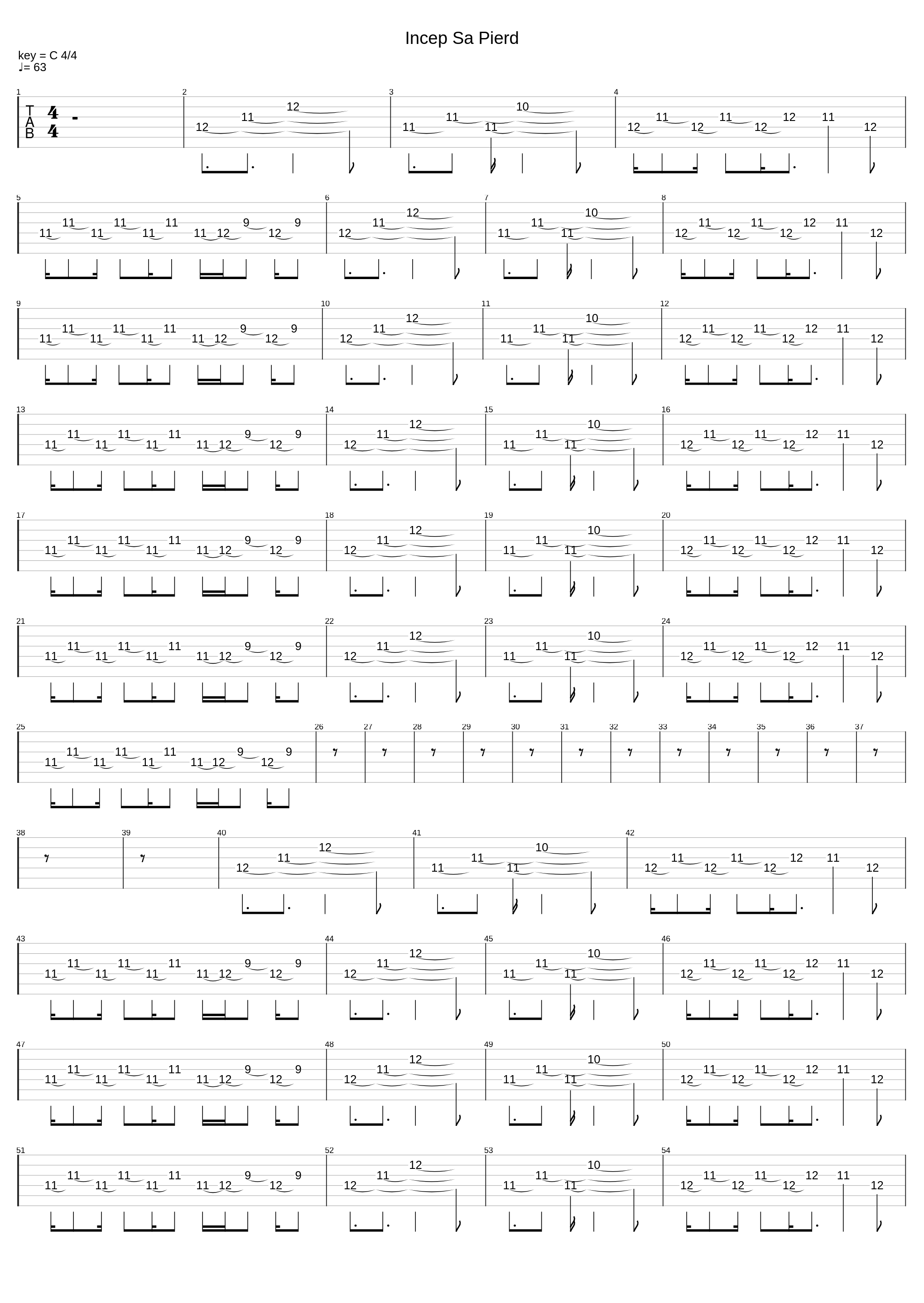 Incep Sa Pierd_Vita De Vie_1