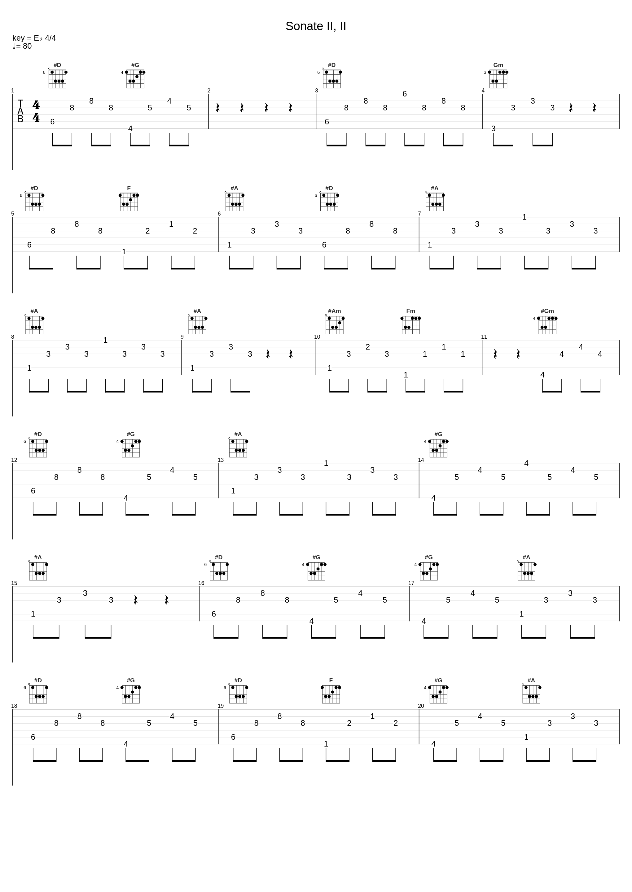 Sonate II, II_Franz Joseph Haydn,Nologo_1