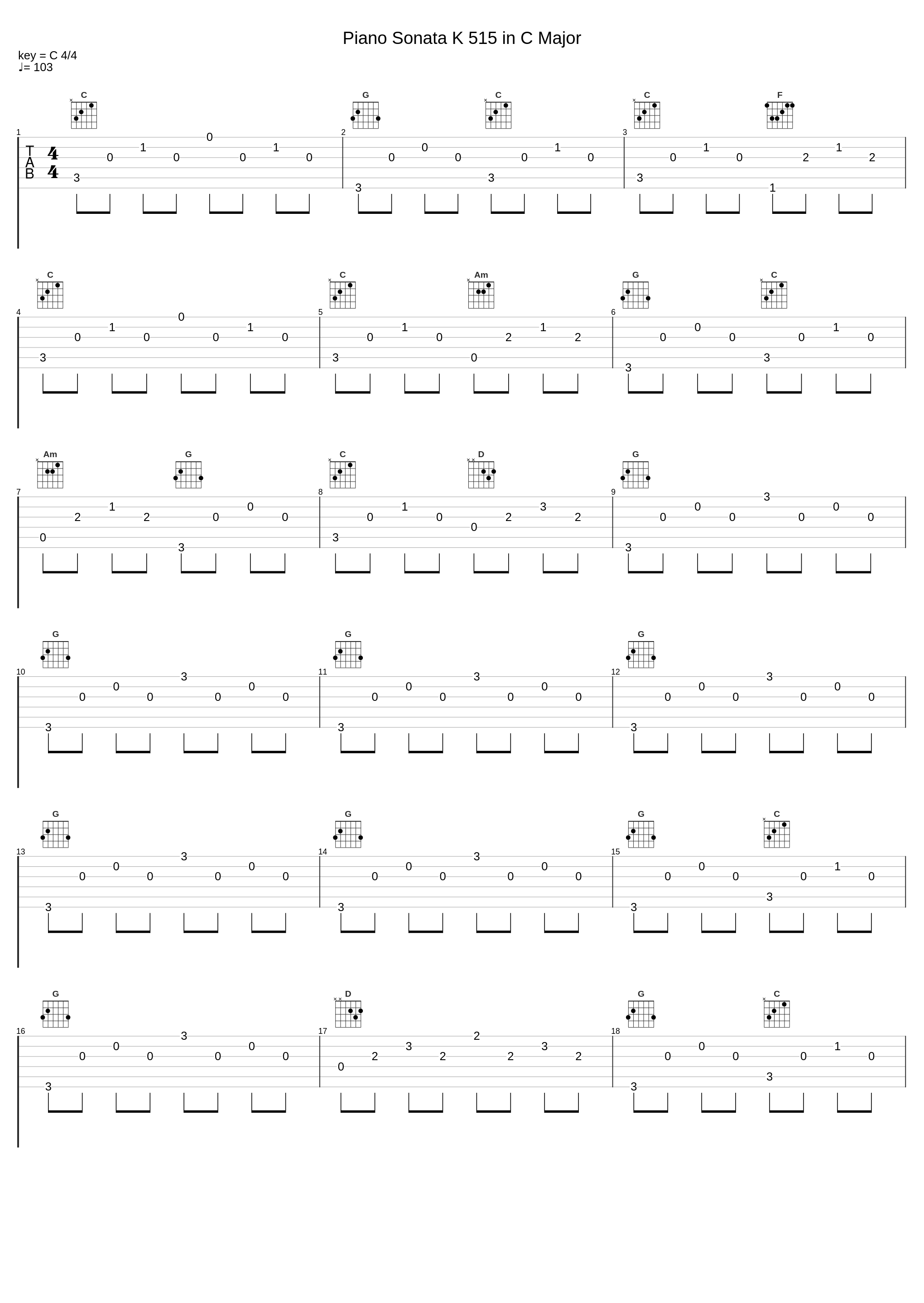 Piano Sonata K 515 in C Major_Clara Haskil_1