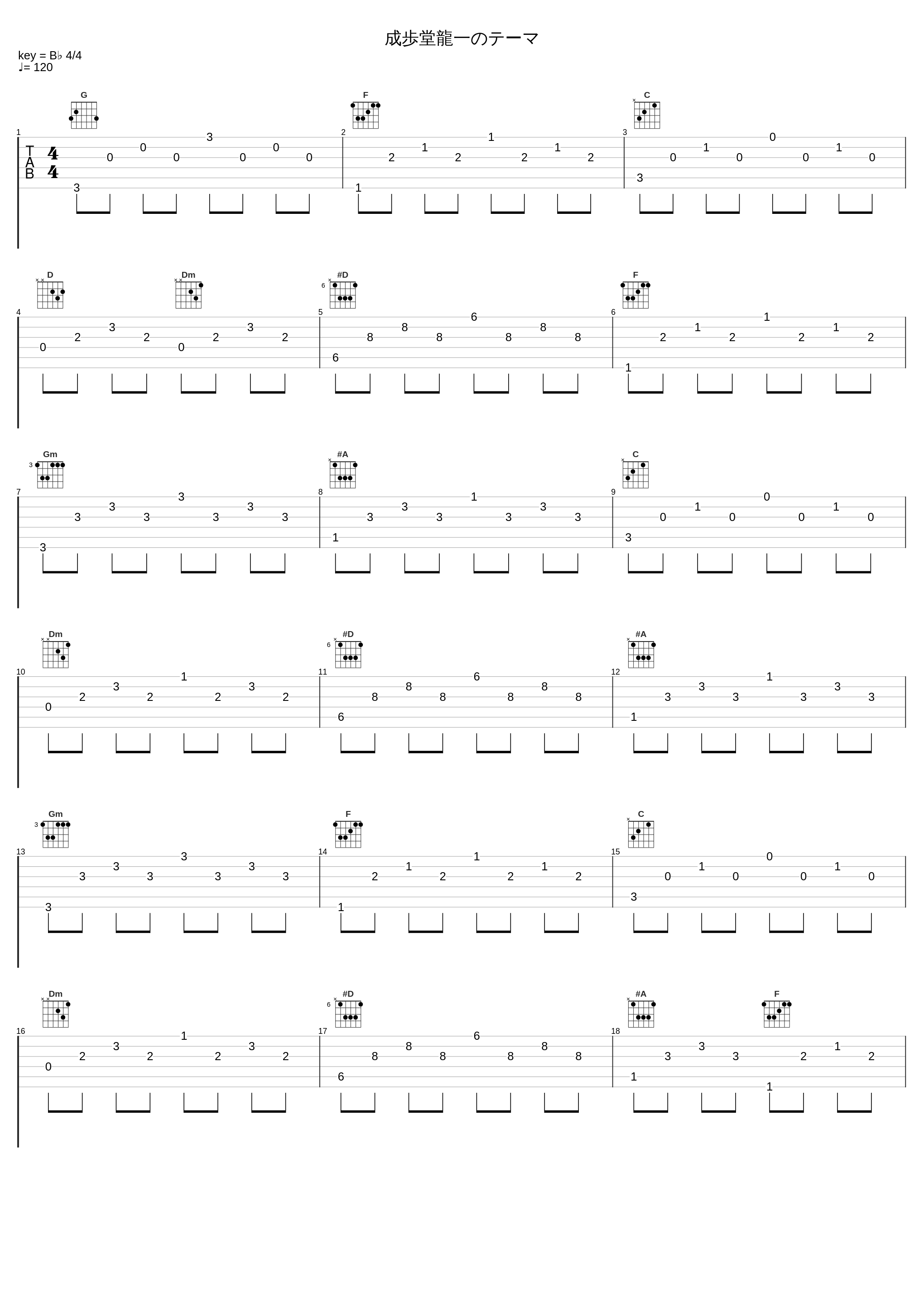 成歩堂龍一のテーマ_和田薫_1