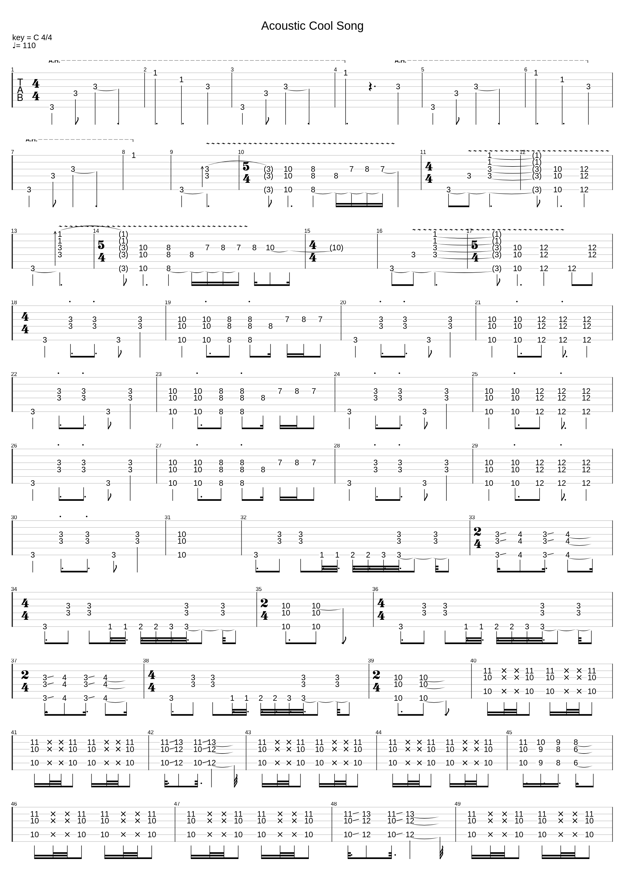 Acoustic Cool Song_Mattrach_1