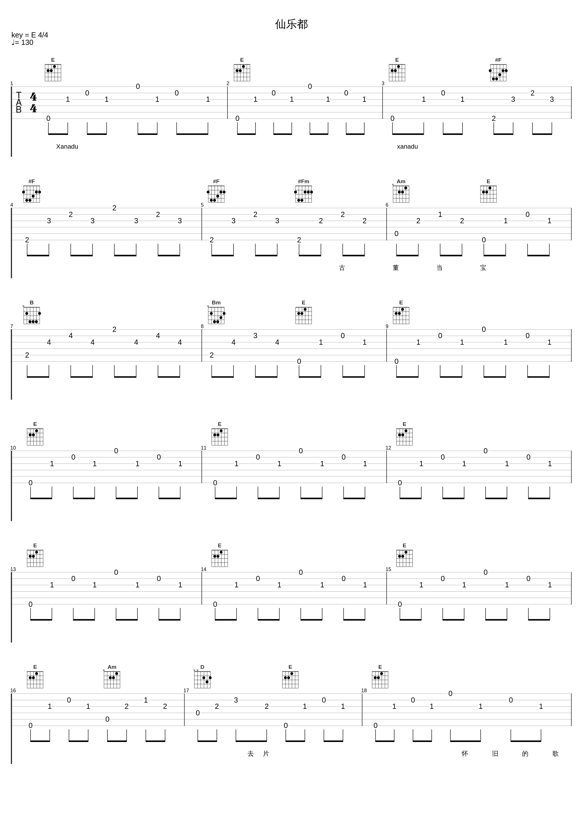 仙乐都_郑秀文_1