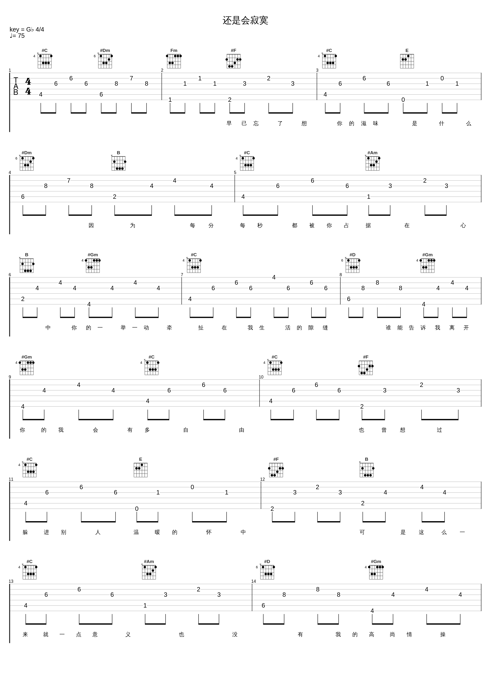 还是会寂寞_郑秀文_1