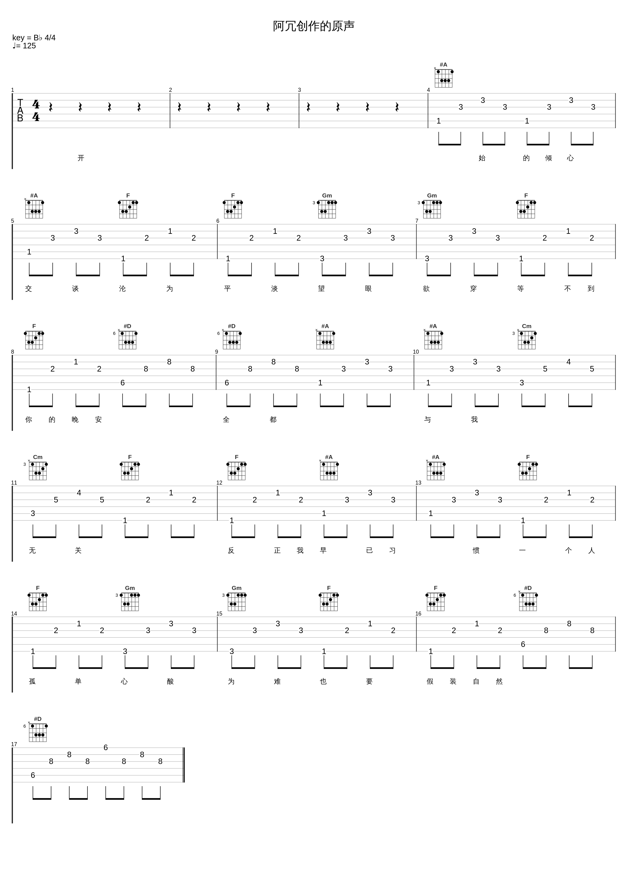阿冗创作的原声_阿冗_1