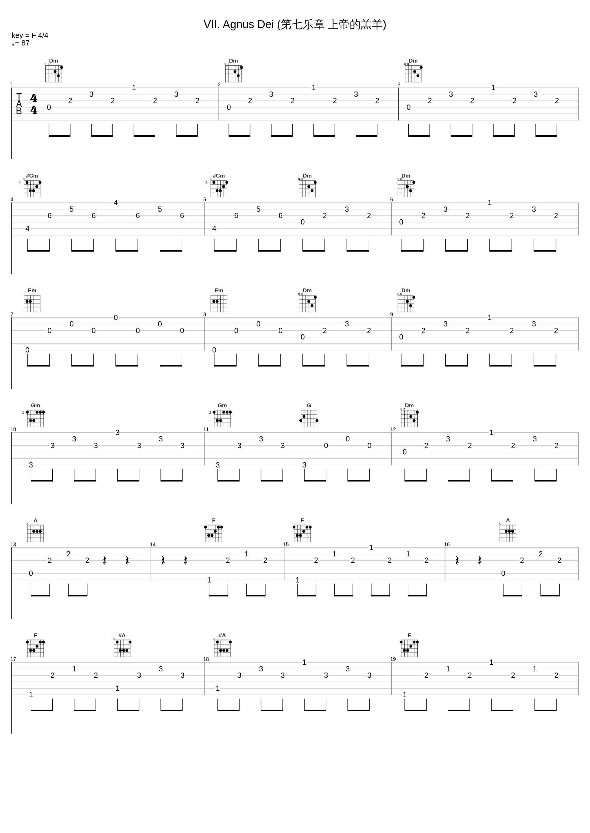 VII. Agnus Dei (第七乐章 上帝的羔羊)_Carlo Maria Giulini_1