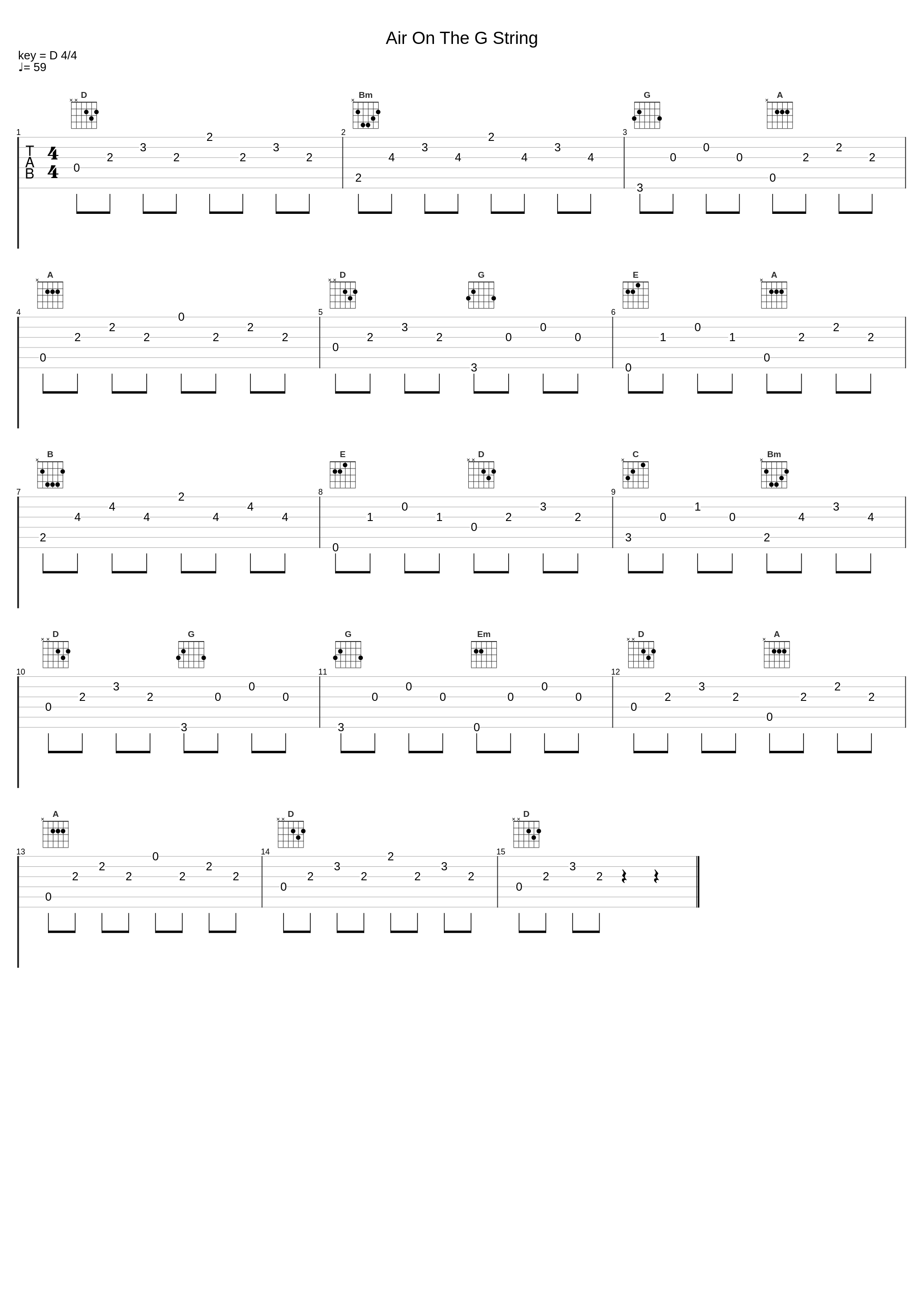 Air On The G String_Christopher Todd Landor,Johann Sebastian Bach_1