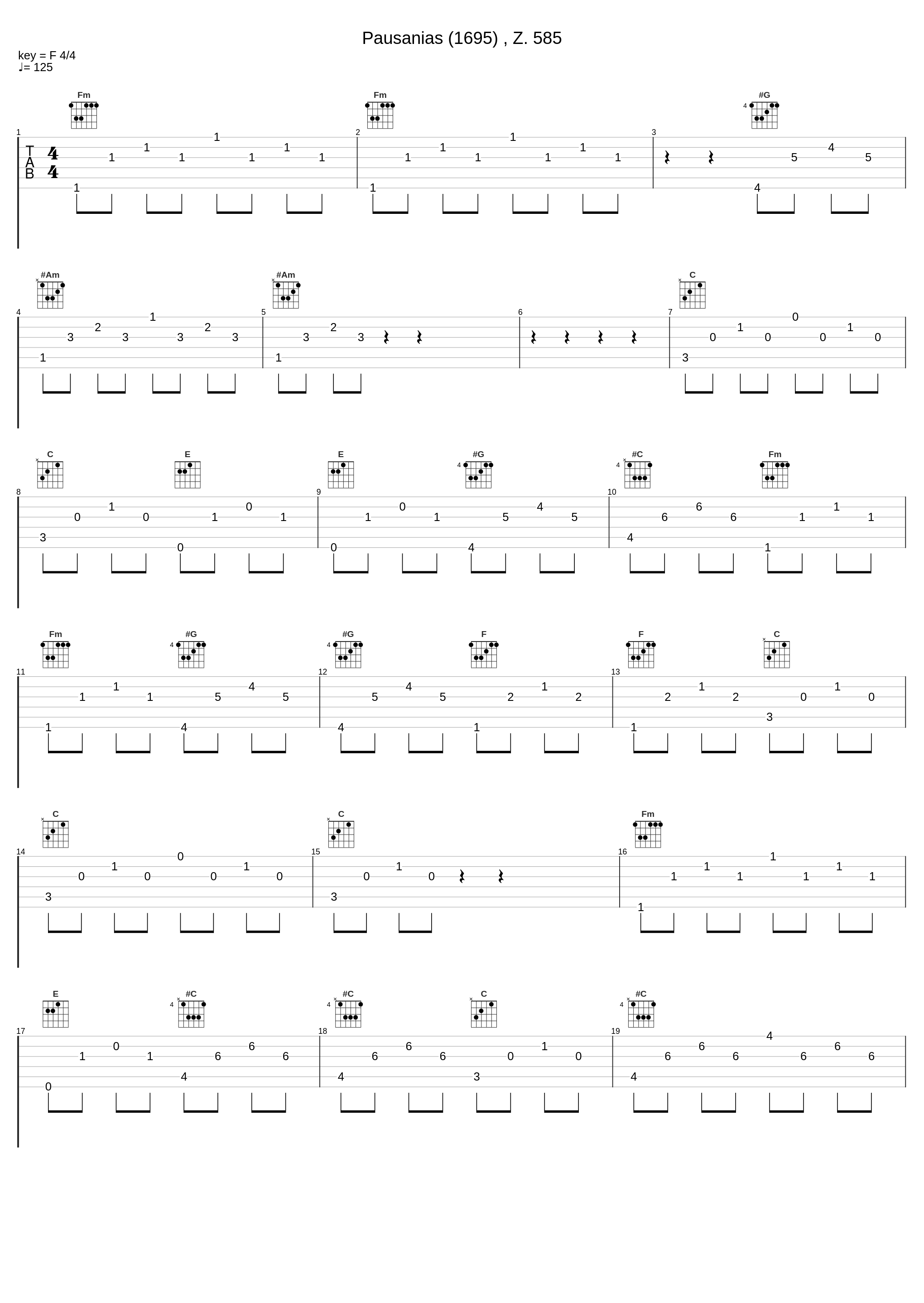 Pausanias (1695) , Z. 585_Alfred Deller,Walter Bergman_1