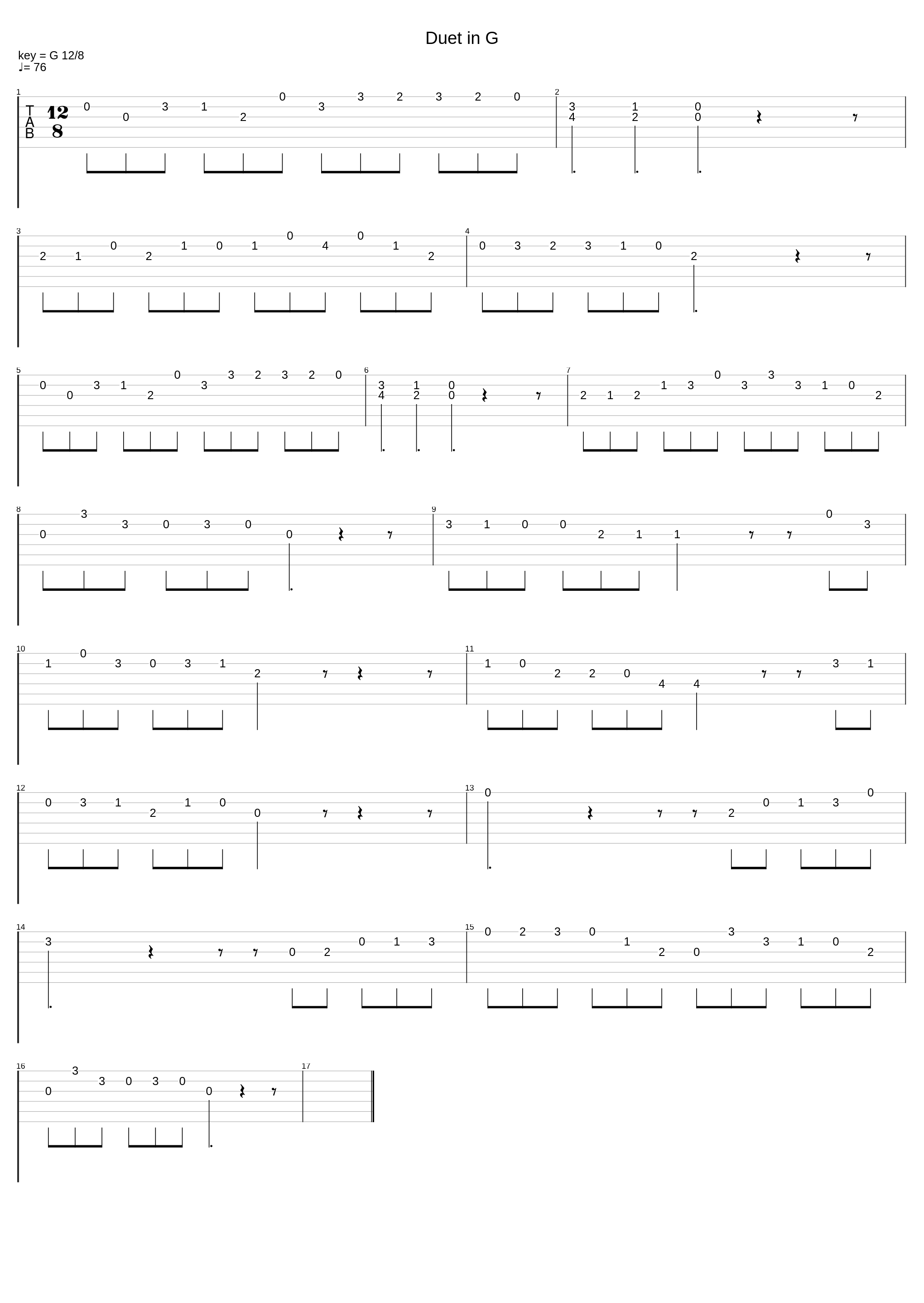 Duet In G_Christo Deo_1
