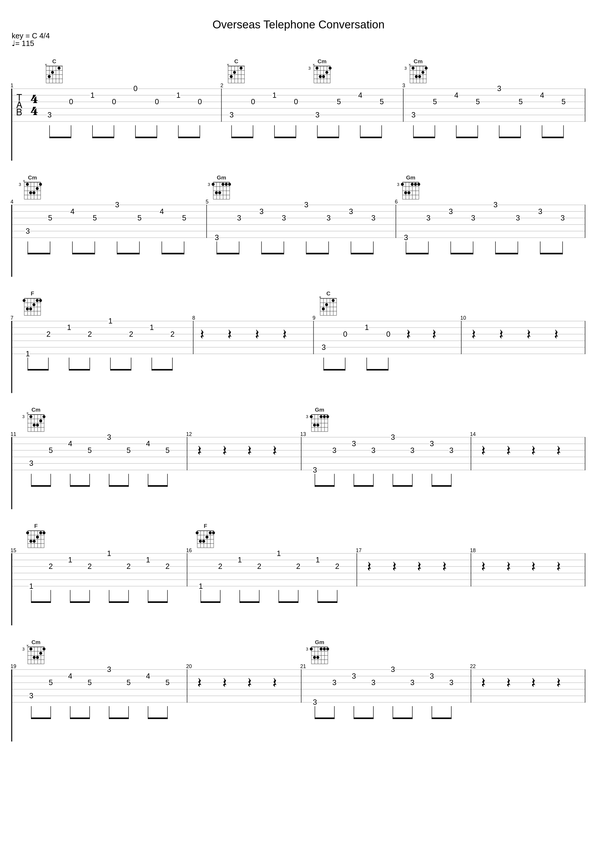 Overseas Telephone Conversation_Xavier Jamaux,Alex Gopher_1