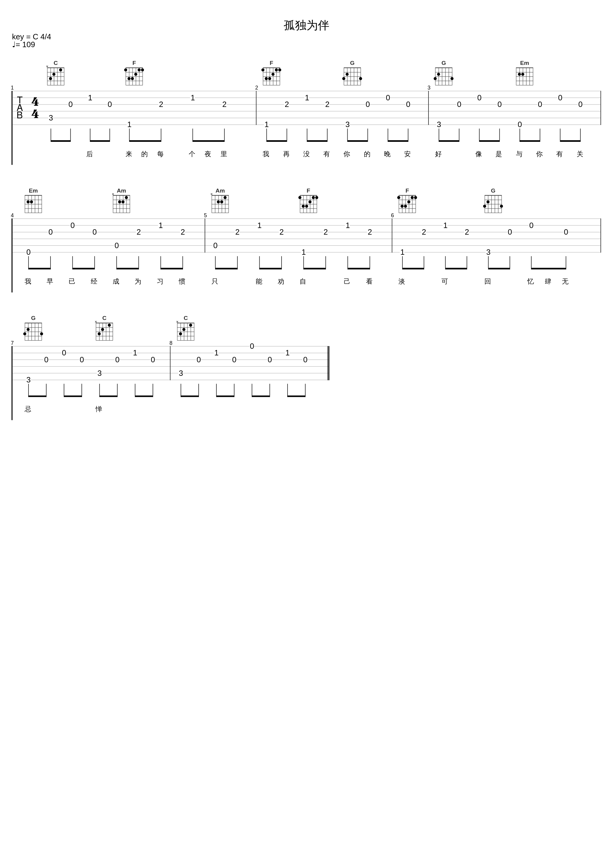 孤独为伴_池鱼_1