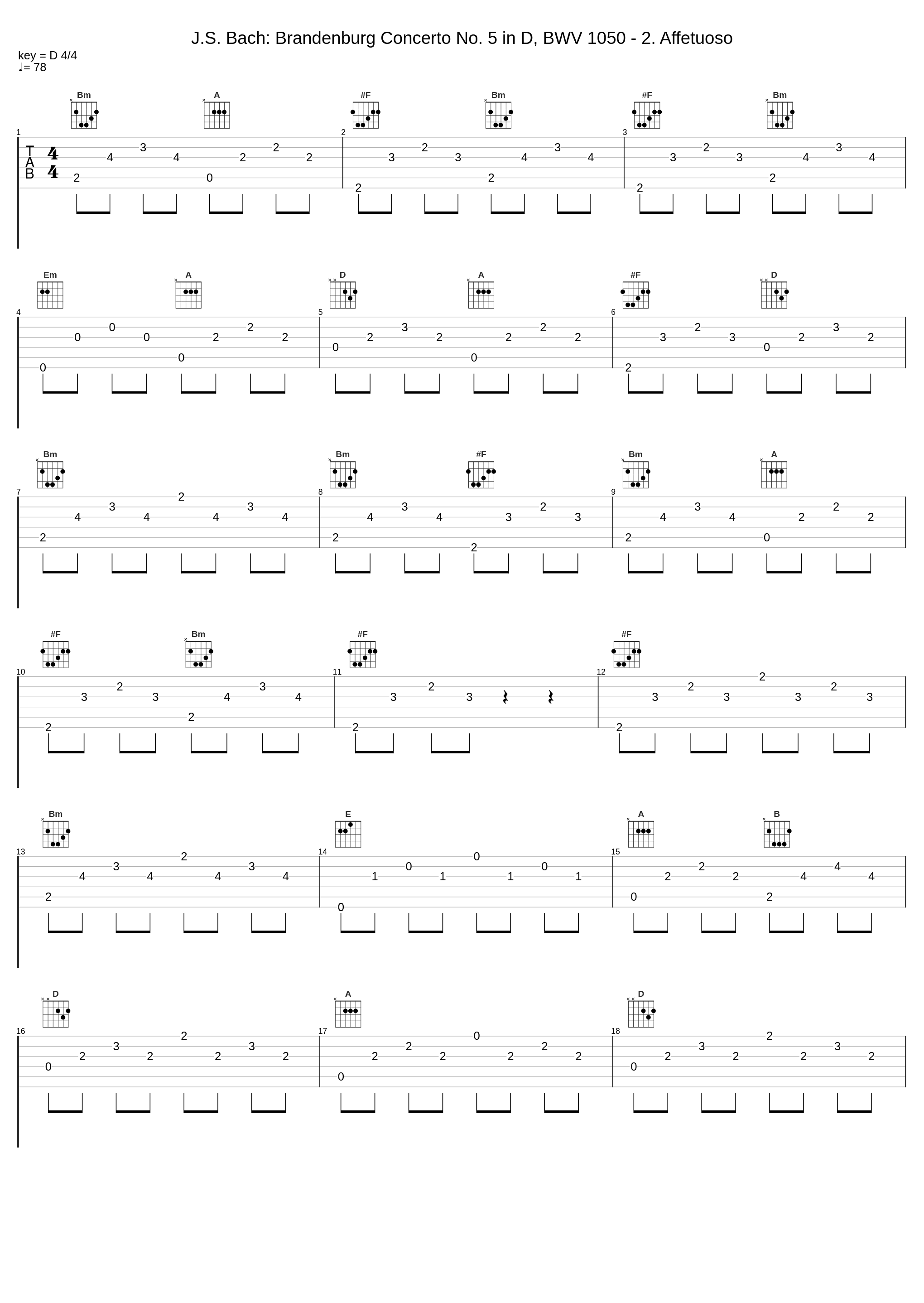 J.S. Bach: Brandenburg Concerto No. 5 in D, BWV 1050 - 2. Affetuoso_Hansheinz Schneeberger,Aurèle Nicolet,Karl Richter,Münchener Bach-Orchester_1