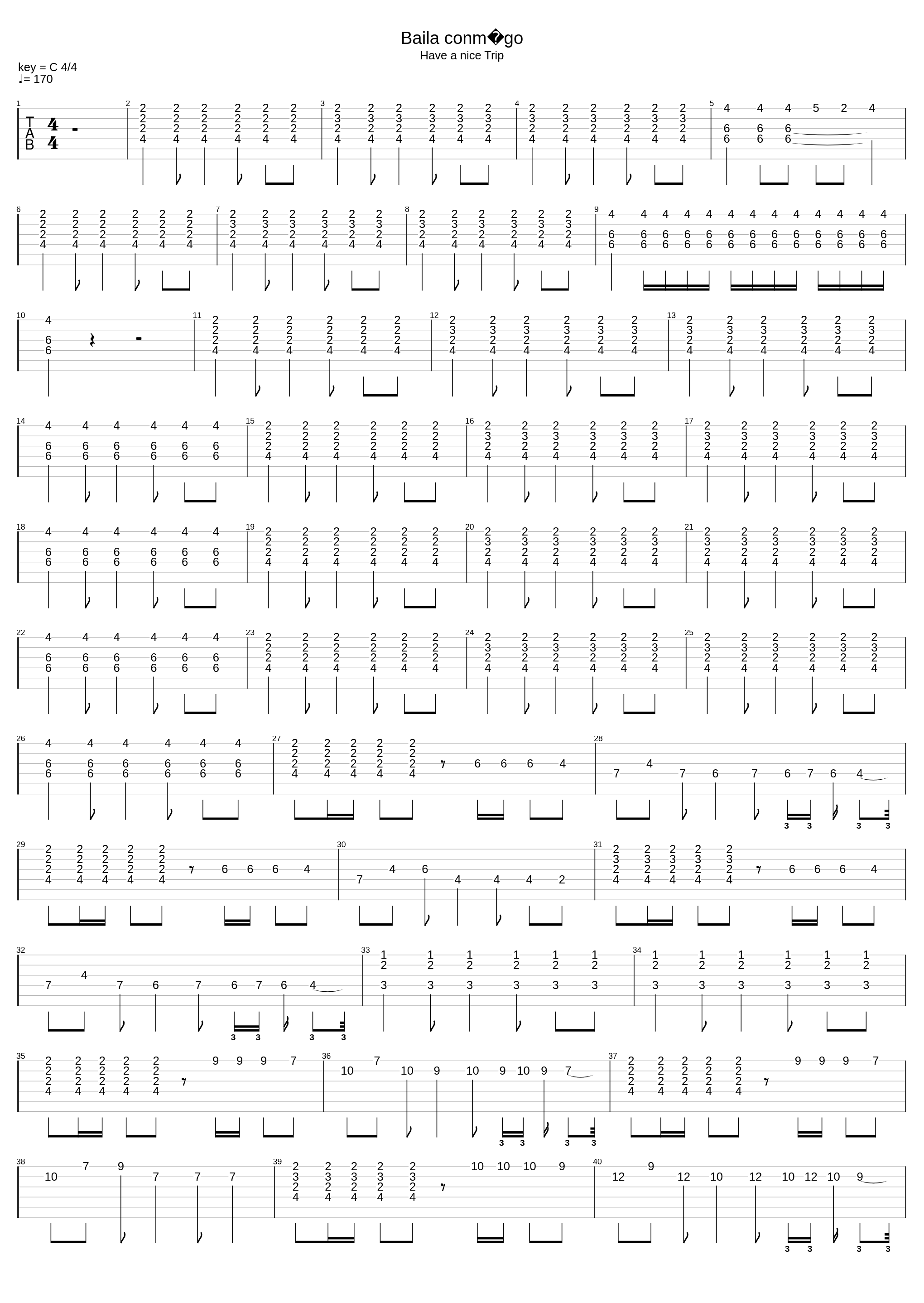 Baila Conmigo_Die Apokalyptischen Reiter_1
