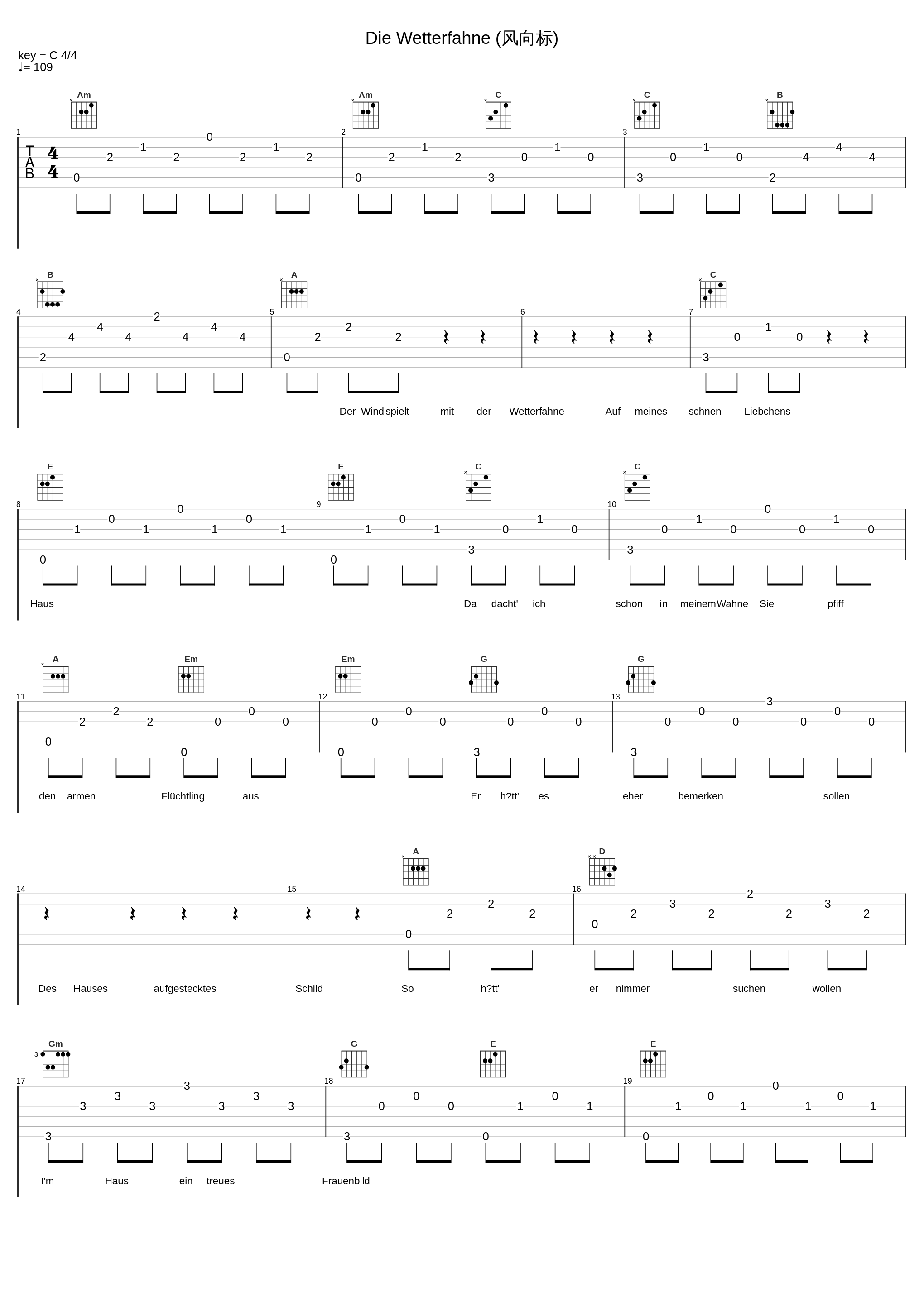 Die Wetterfahne (风向标)_Jonas Kaufmann_1